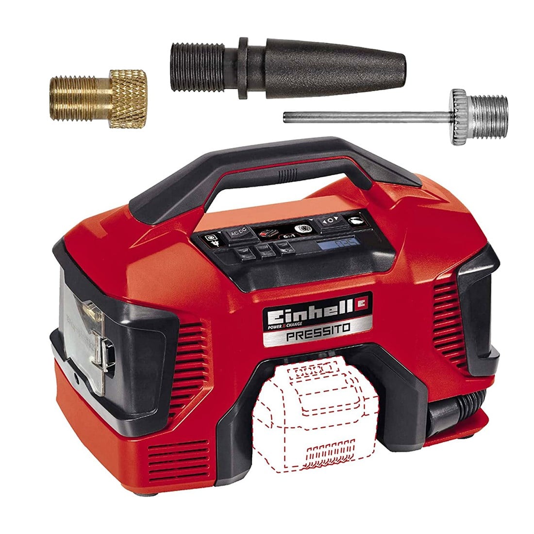Einhell Pressito Akülü Hibrit Kompresör - 4020460