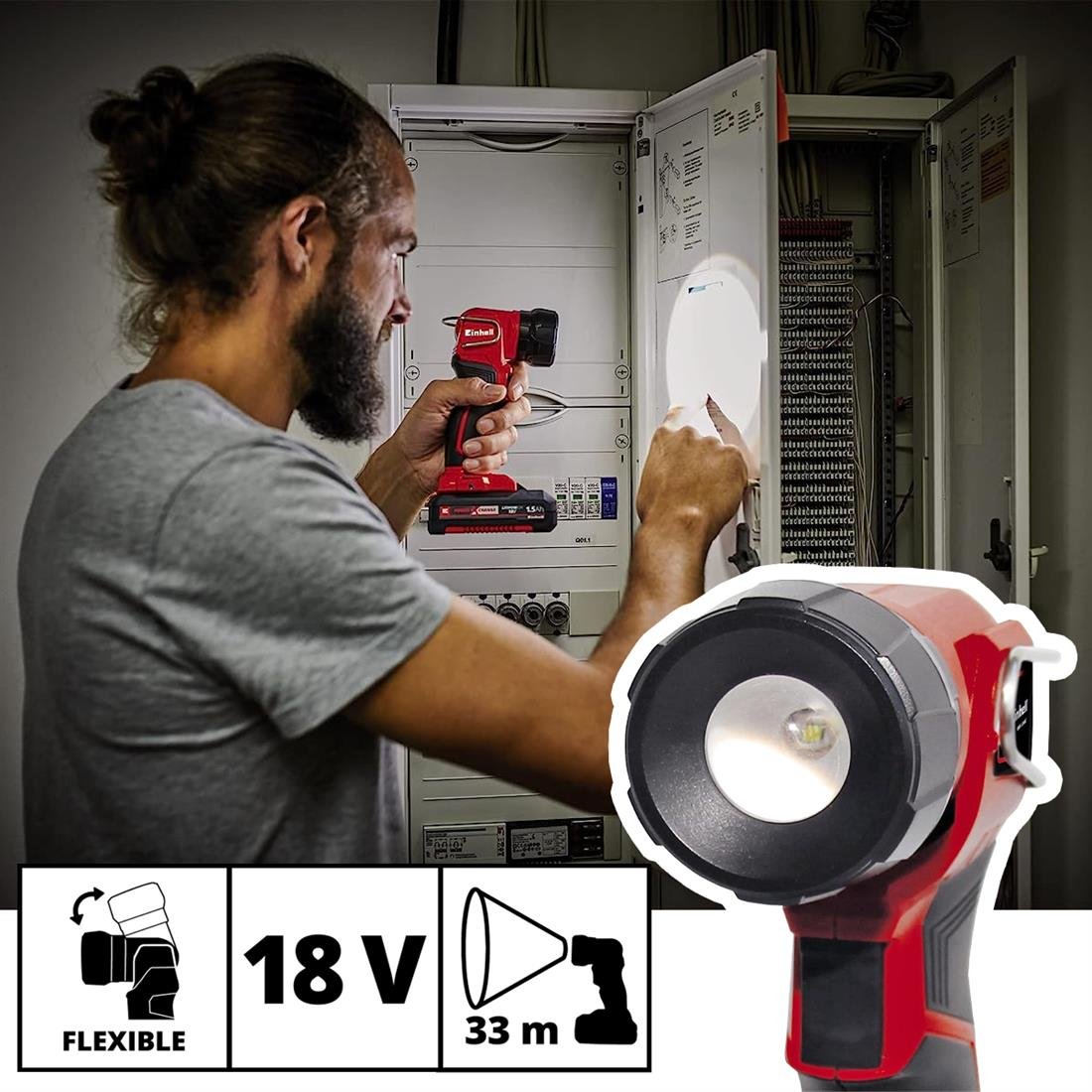 Einhell TC-CL 18 Li H-Solo Akülü Aydınlatma (Aküsüz) - 4514130