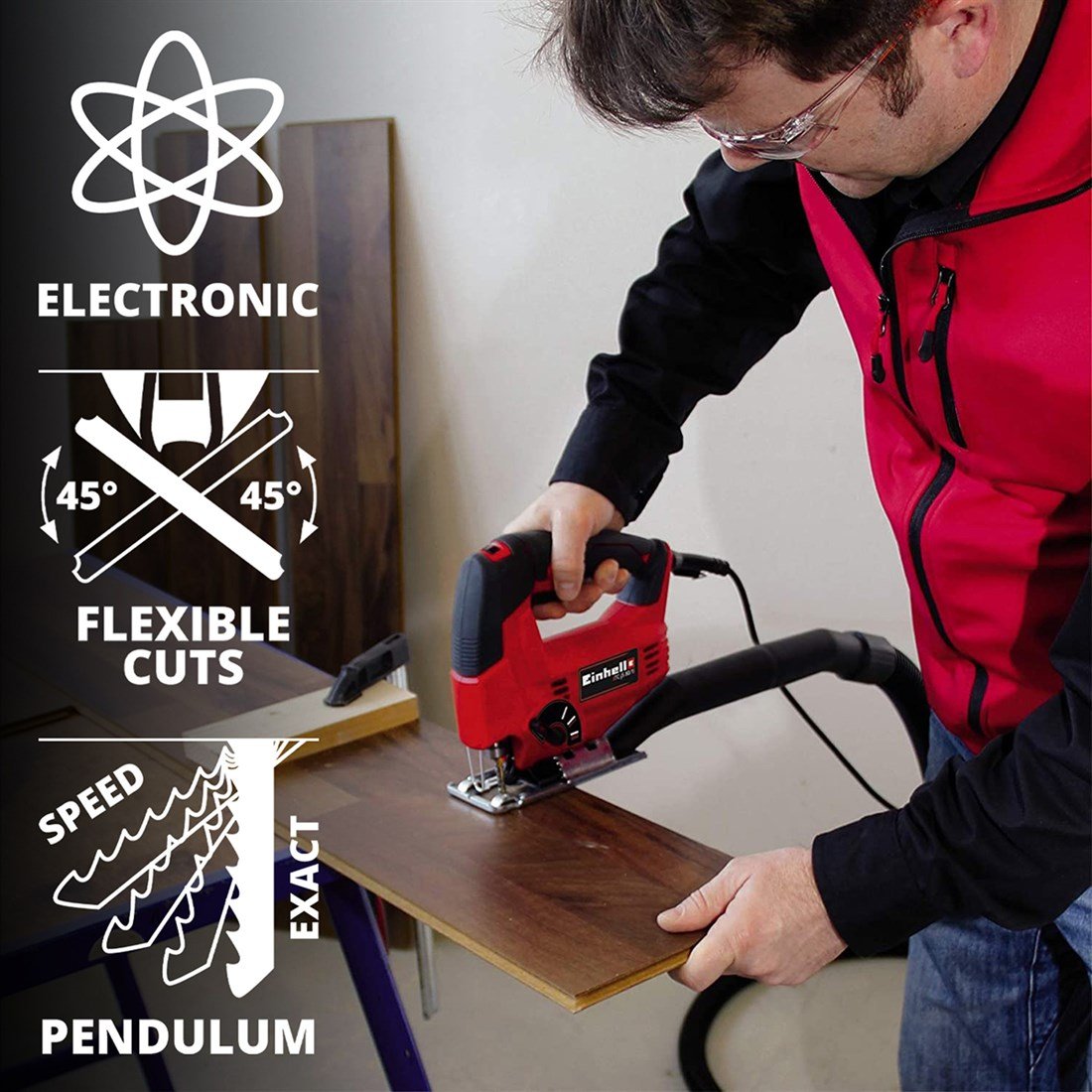 Einhell TC-JS 80/1 Dekupaj Testere - 4321145