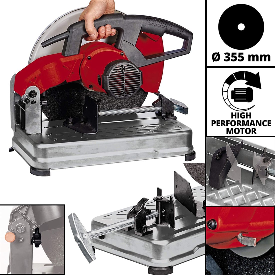 Einhell TC-MC 355, Profil Kesme Testeresi - 4503135