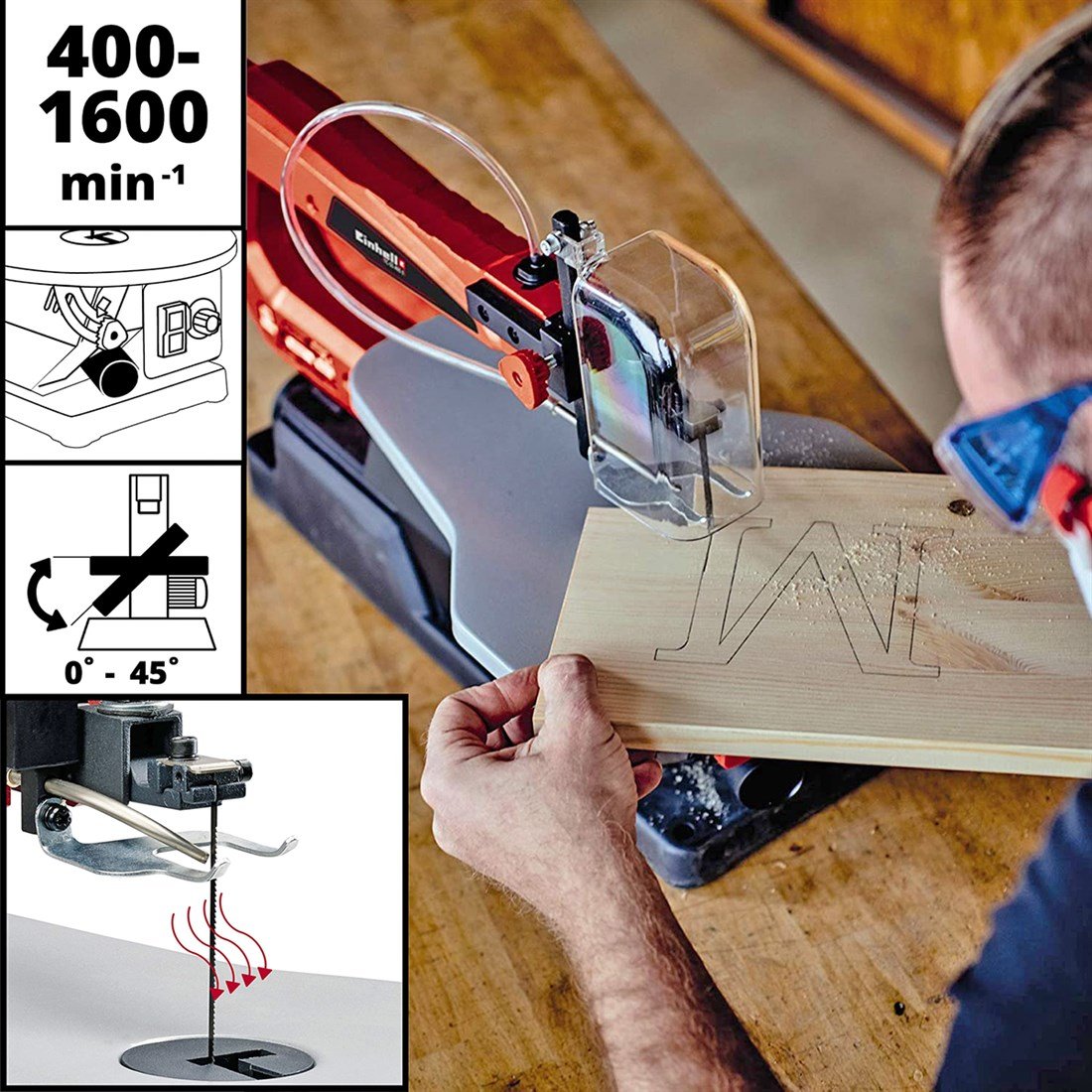 Einhell TC-SS 405 E Tezgah Dekupaj Testere - 4309040