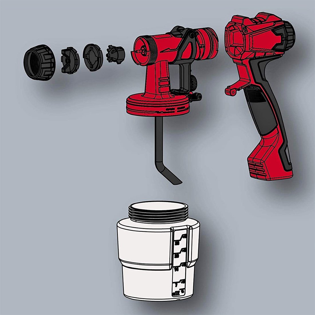 Einhell TC-SY 700 S Sprey Boya Sistemi - 4260020