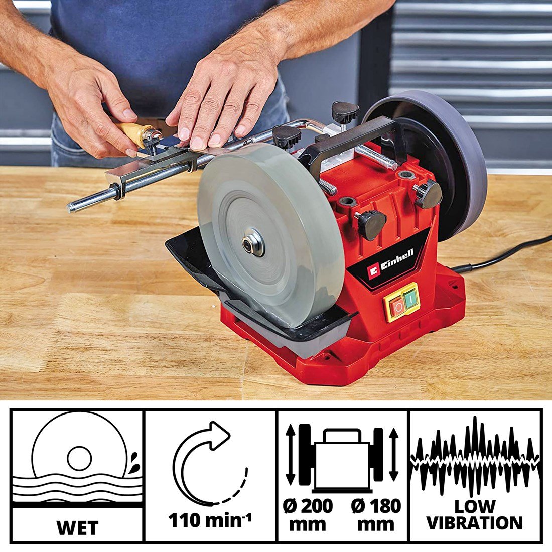 Einhell TC-WG 200 Taş Motoru - Islak - 4418008