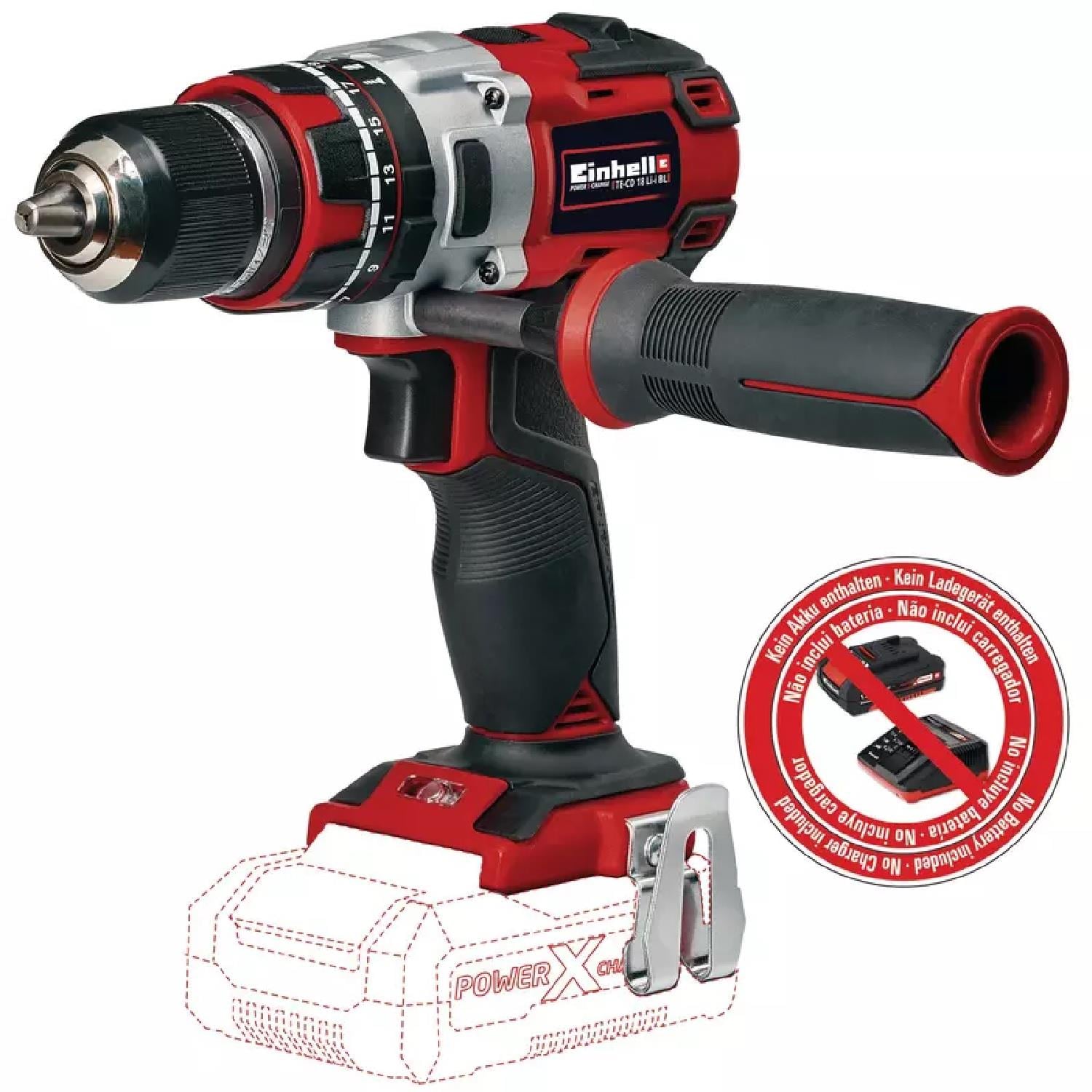 Einhell TE-CD 18 Li-i BL - Solo, Akülü Darbeli Vidalama - 4513860