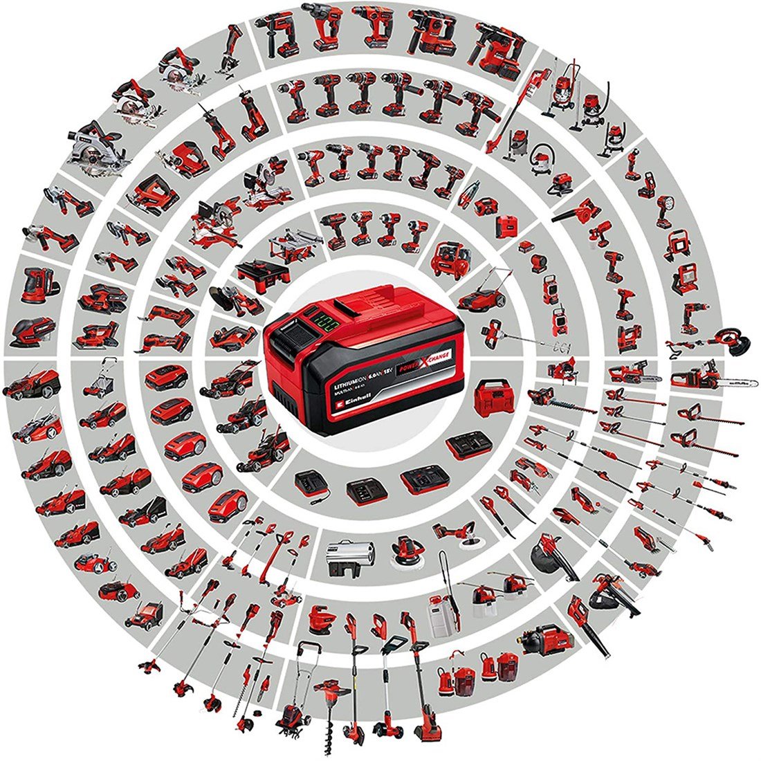 Einhell TE-CD 18/40 Li-i Akülü Darbeli 64 Parça Vidalama Set (2*2Ah) - 4513992