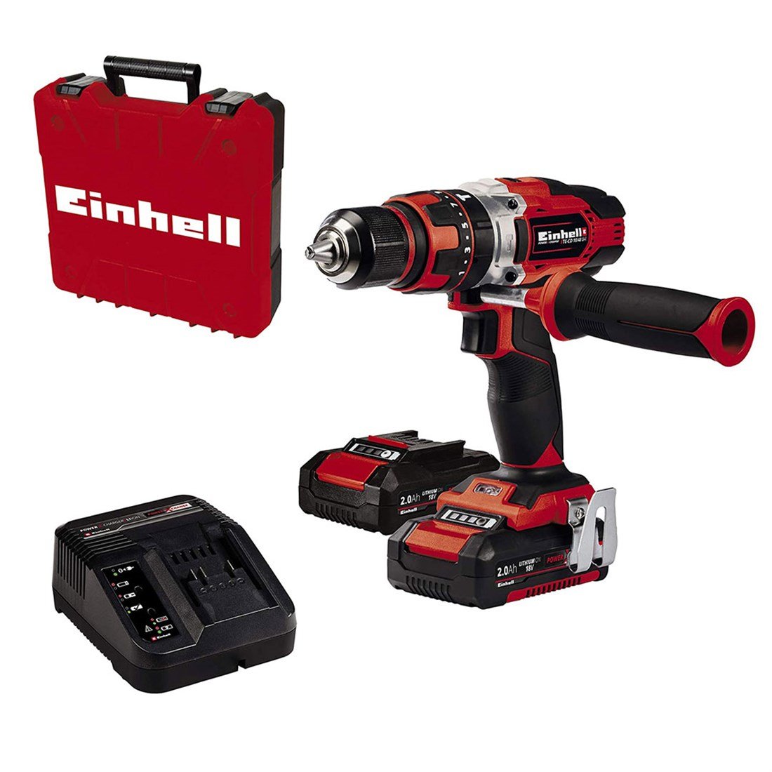Einhell TE-CD 18/48 Li-i Akülü Darbeli Vidalama (2*2Ah) - 4513935
