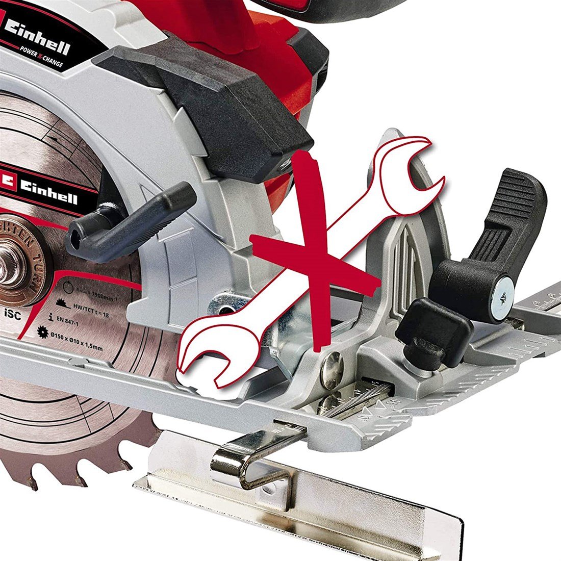 Einhell TE-CS 18/150 Li - Solo Akülü Daire Testere - 4331220
