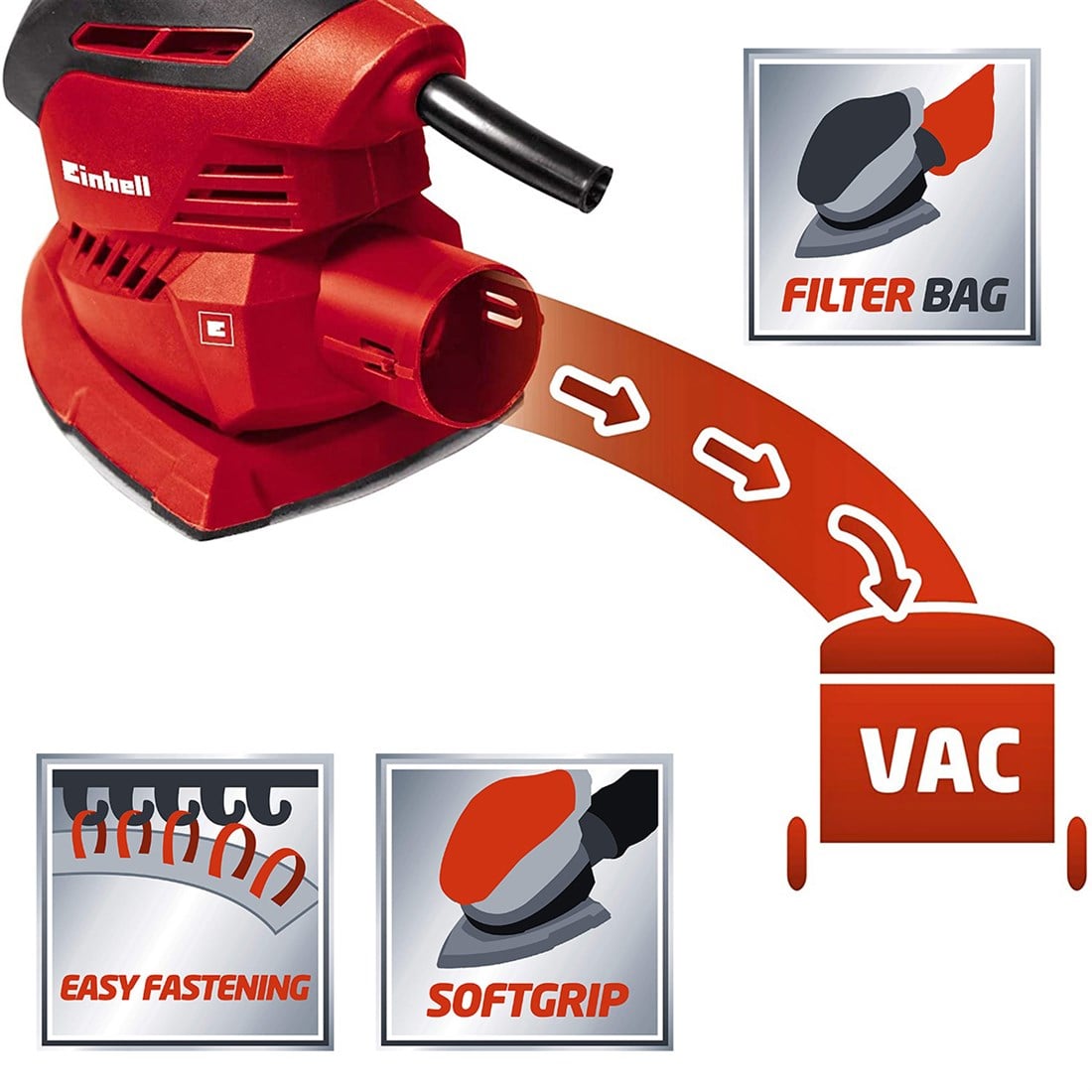 Einhell TH-OS 1016 Üçgen Zımpara - 4460610