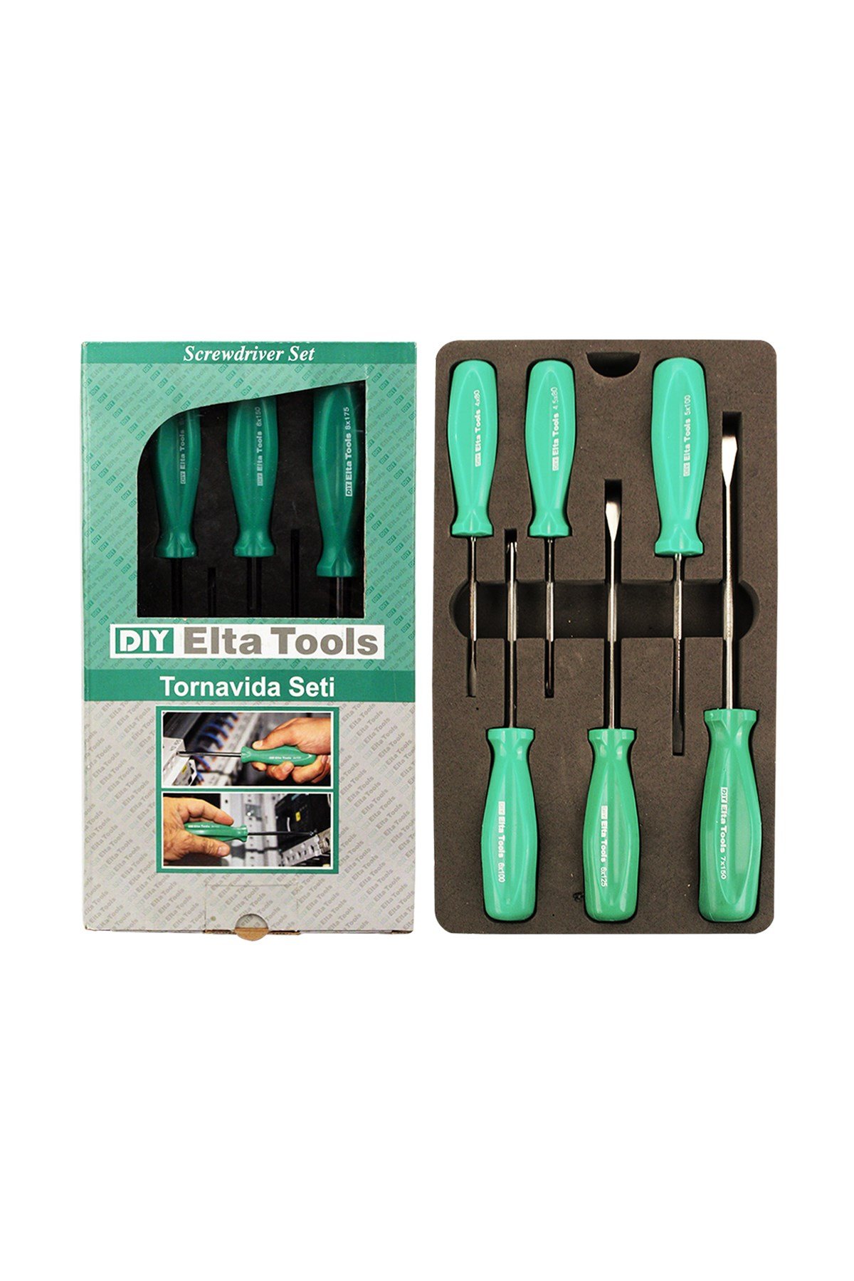 ELTA OPAK TORNAVİDA SETİ 6 PARÇA