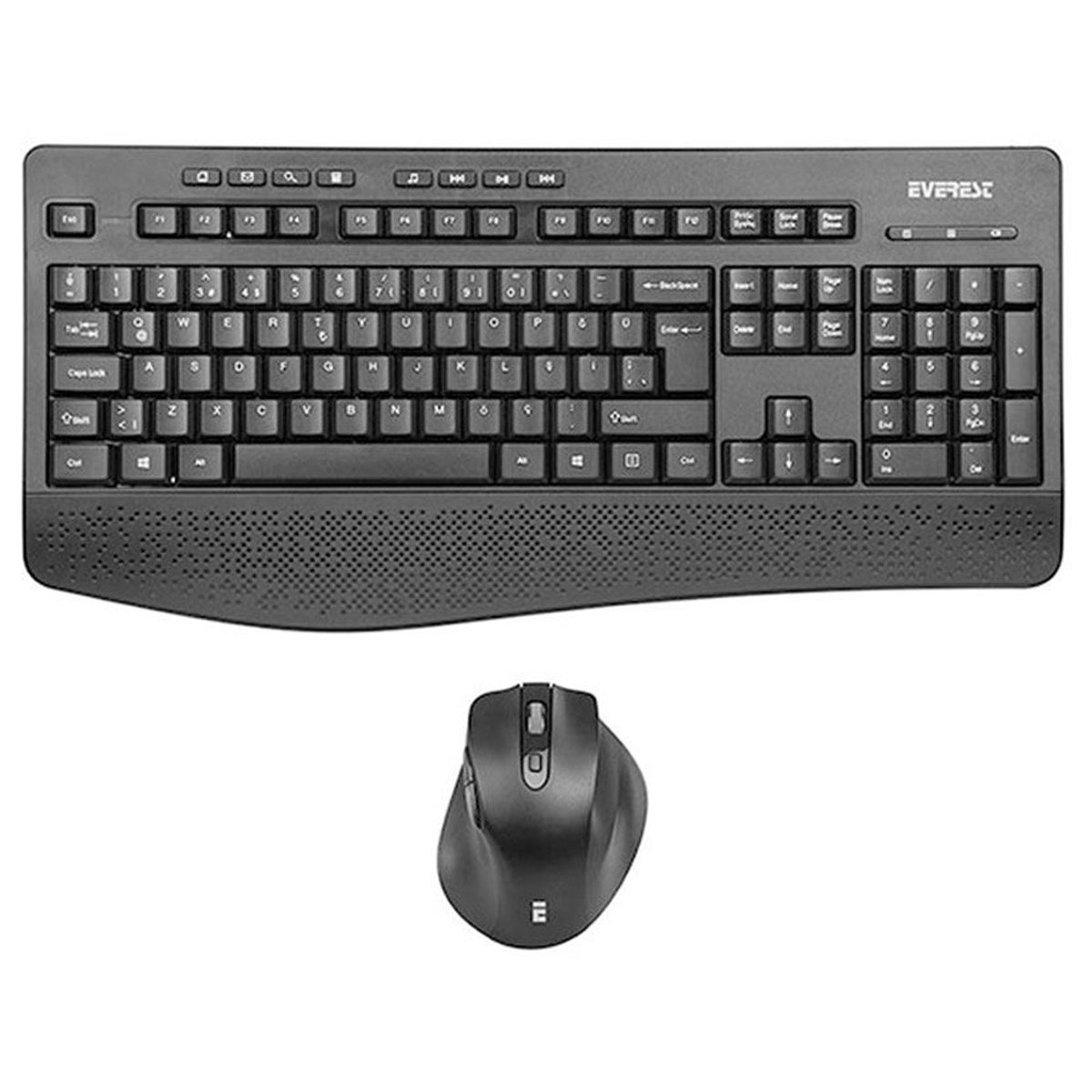 EVEREST KM-6017 KABLOSUZ Q KLAVYE+MAUSE SET ELK-03096