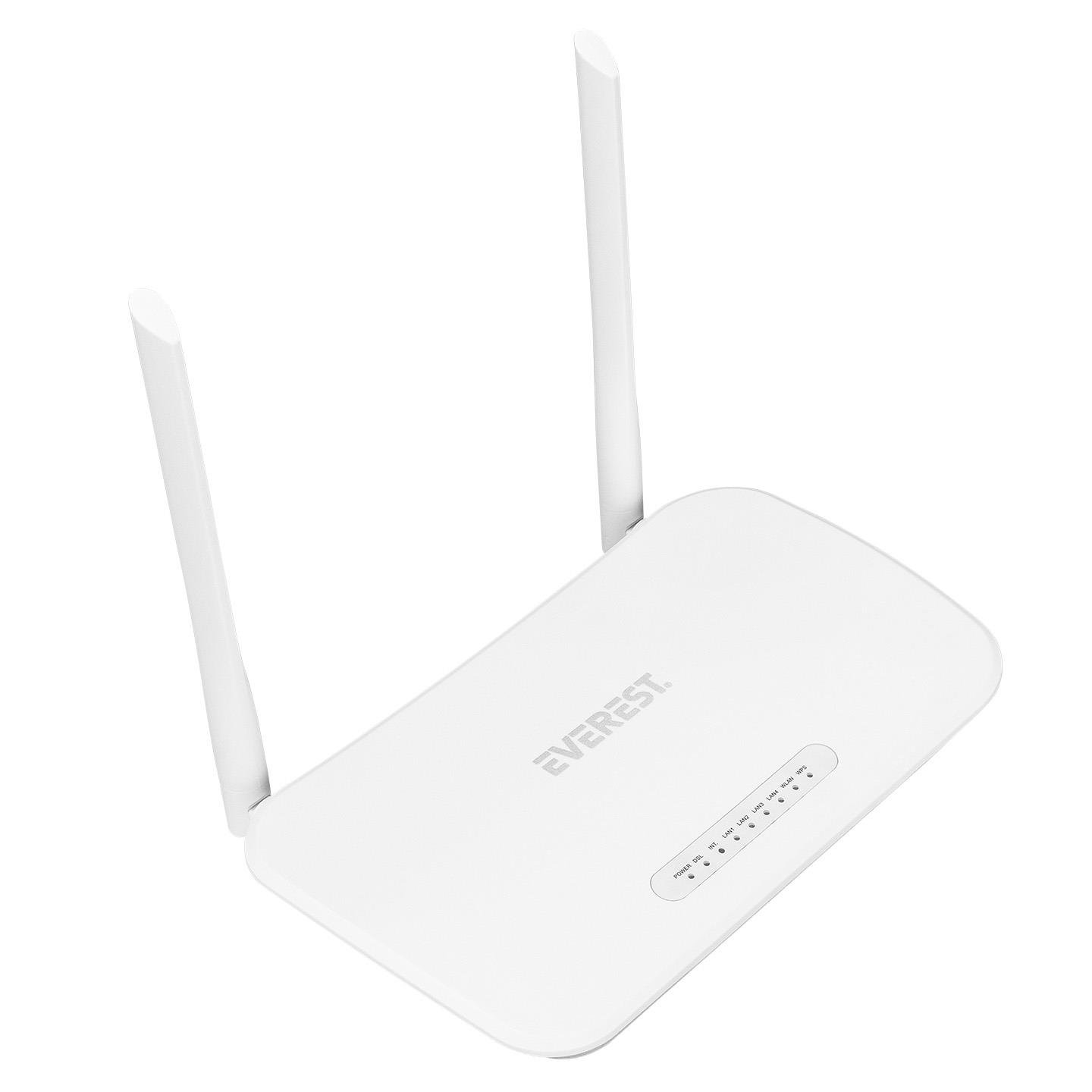 Everest SG-V500 2.4GHz 300Mbps Wi-Fi ADSL2+/VDSL2 2*5dBi Antenli Kablosuz Modem Router - 35609