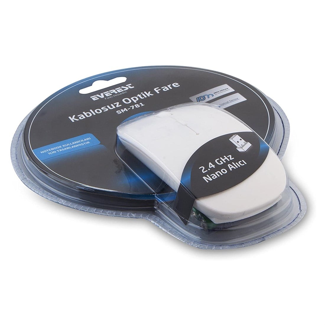 Everest Sm-781 Optik Nano Kablosuz Mouse Elk03830