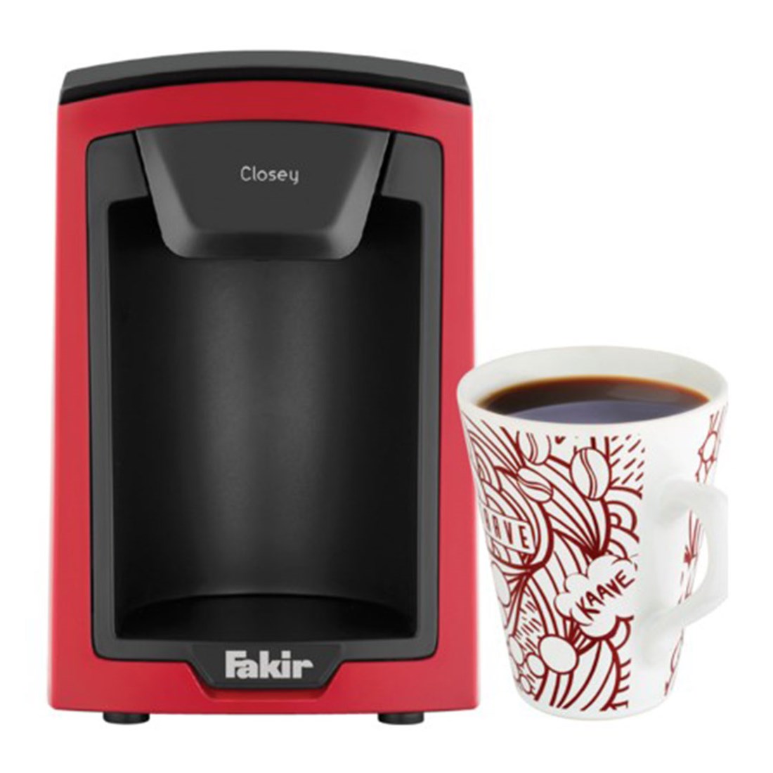 Fakir Closey Kırmızı Kişisel Filtre Kahve Makinesi 31000761