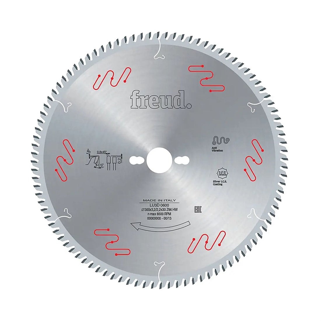 Freud 300*3,2*96 Trapez Suntalam ve Laminant Testere - LU3D 0600