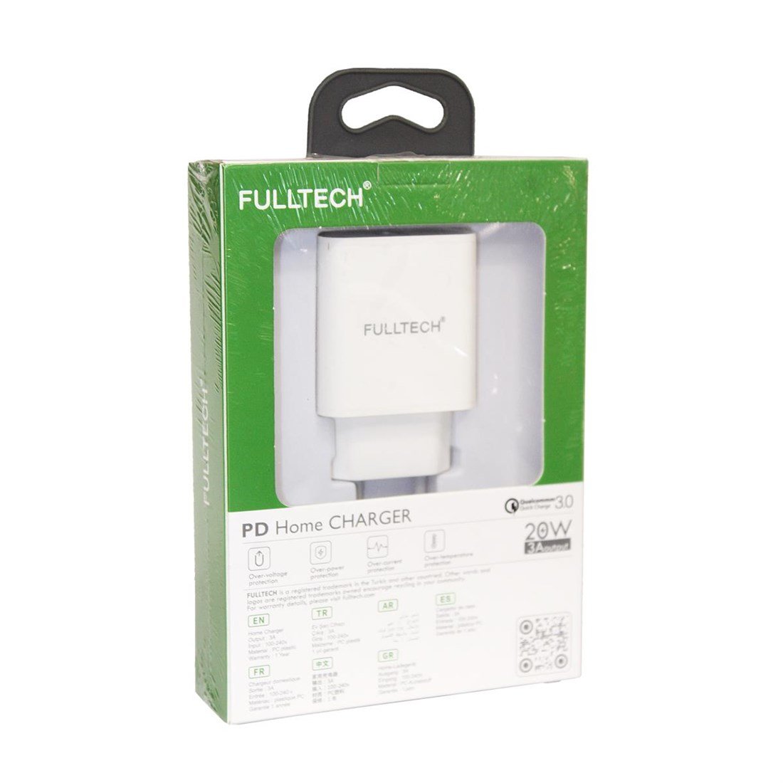 Fulltech FC8 3Amp 20W Şarj Başlık - Elk-04701