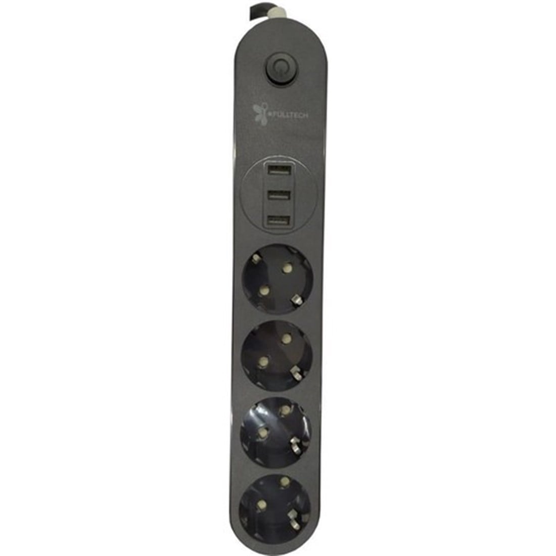 Fultech Ftr-01 3'Lü 2 Mt Usb'li Akım Korumalı Priz HRD-009199
