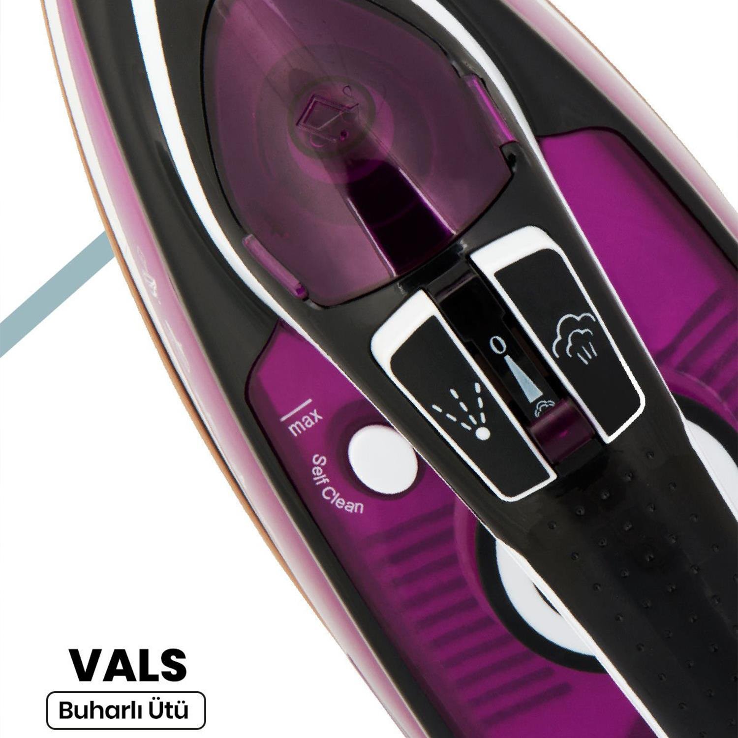 Goldmaster Maxipress Ütü + Vals Ütü - Elk-05478