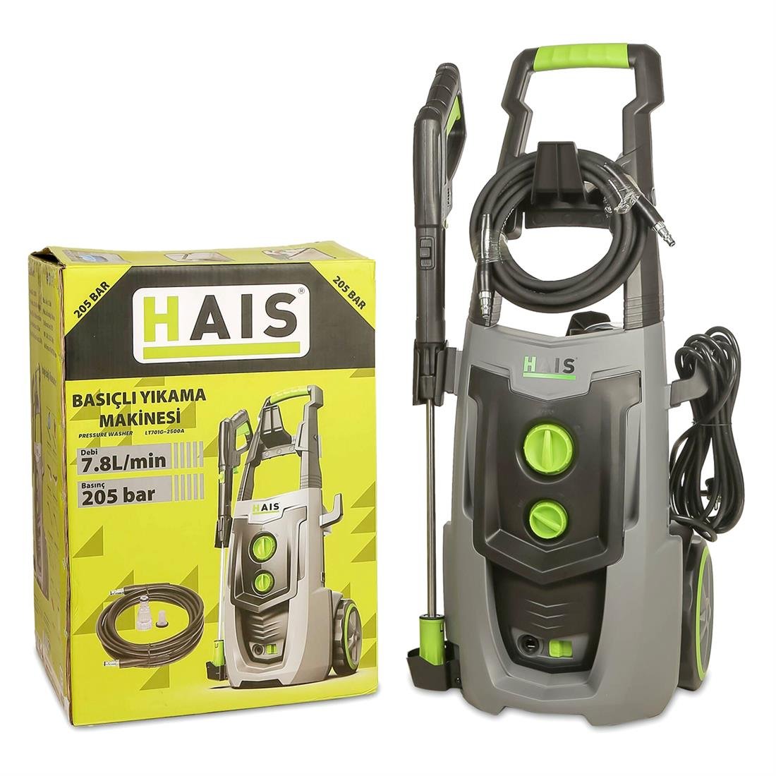 Hais Basınçlı Yıkama Makinesi 205Bar 2500w - LT701G