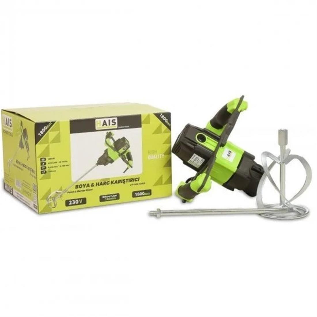 Haıs Boya Harç Karıştırıcı 1800w ZY-HM-1401S - 4841078