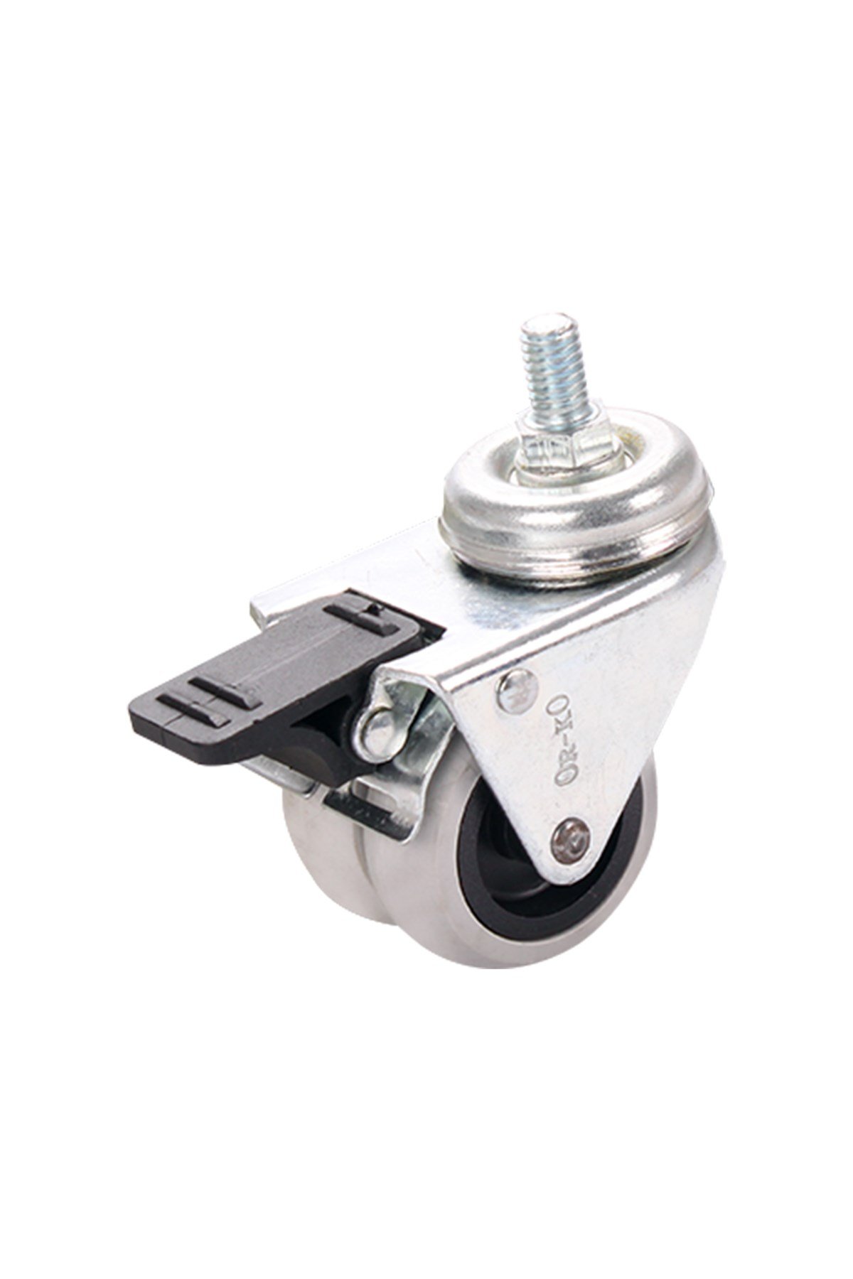 HTS 50*20 ÇİFT MAKARALI VİDALI FRENLİ TEKER KOD:347