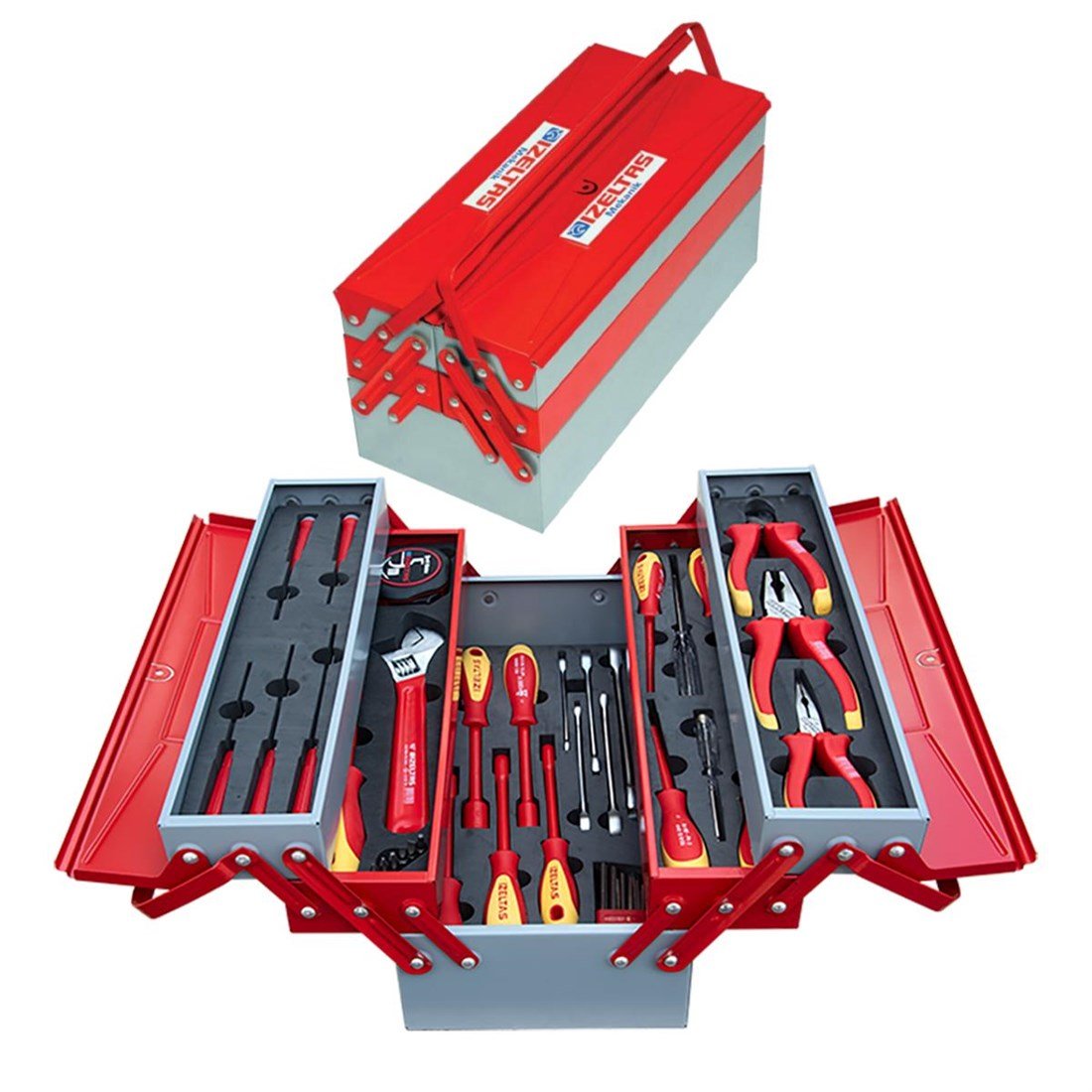 İzeltaş 5 Göz Büyük Elektrikçi Çanta - 8420005046