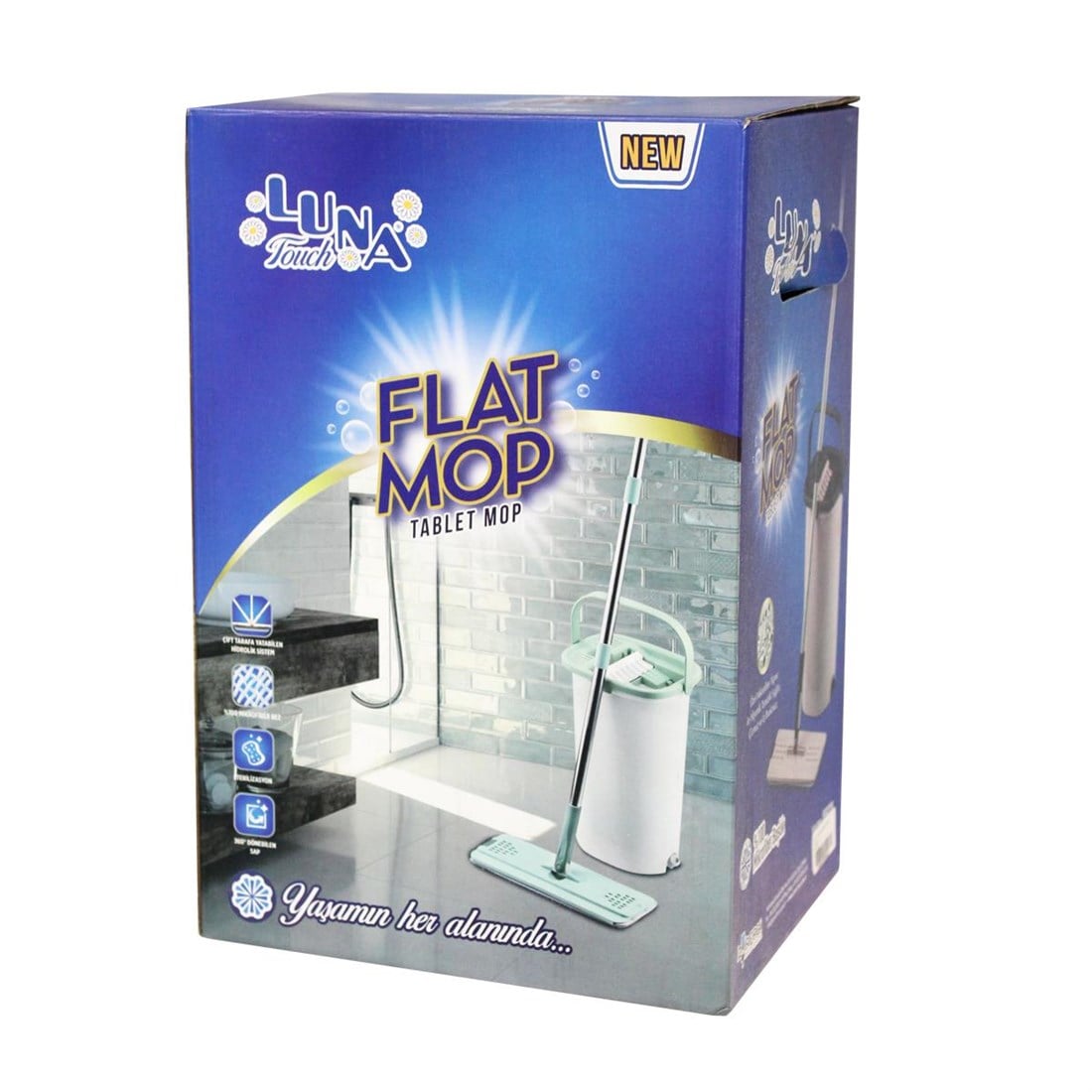 İzmir Fırça Tablet Mop Yeşil 550339