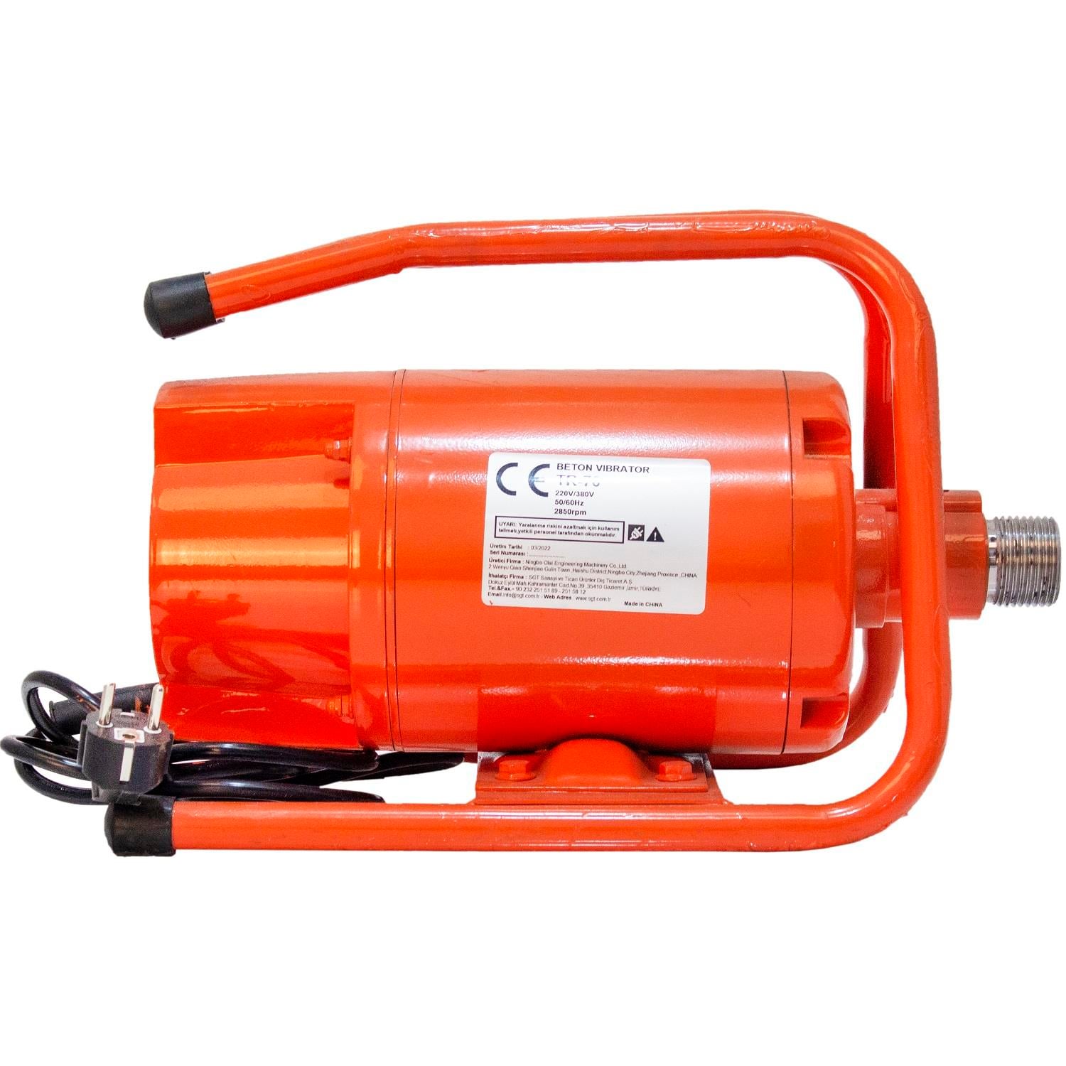 Junıor Vibratör 4000 Devir  3Hp (Hortum Hariç)