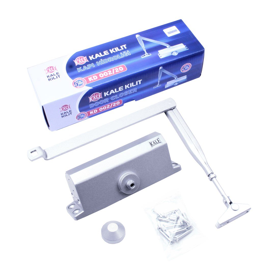 Kale Kapı Hidroliği Dar Tip 3 No Kd002/20-002 Gümüş