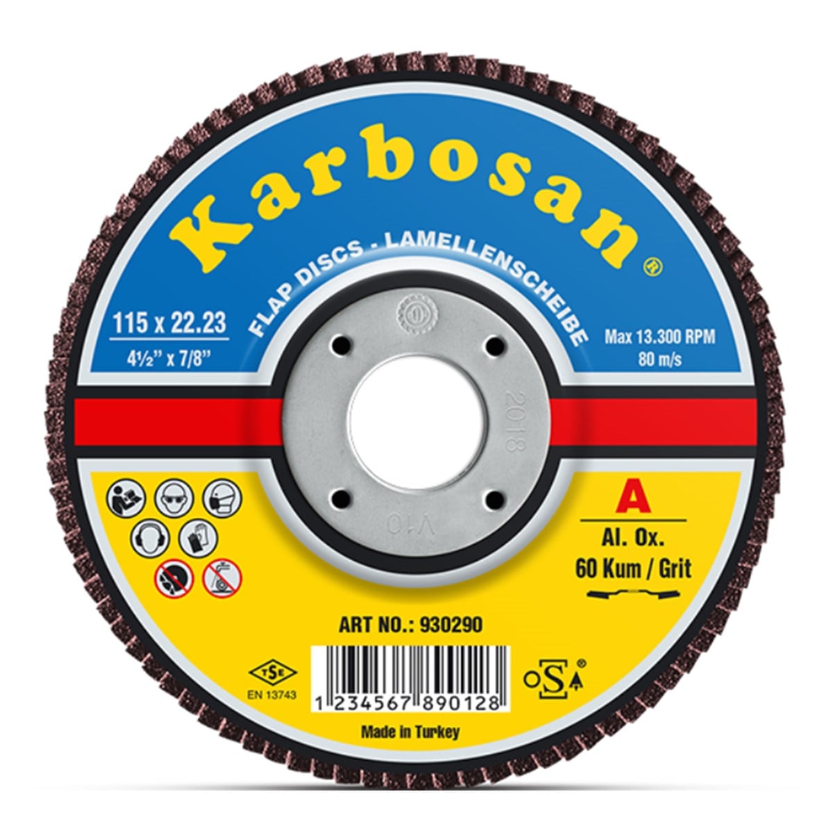 KARBOSAN 115 FLAP DİSK NK 60