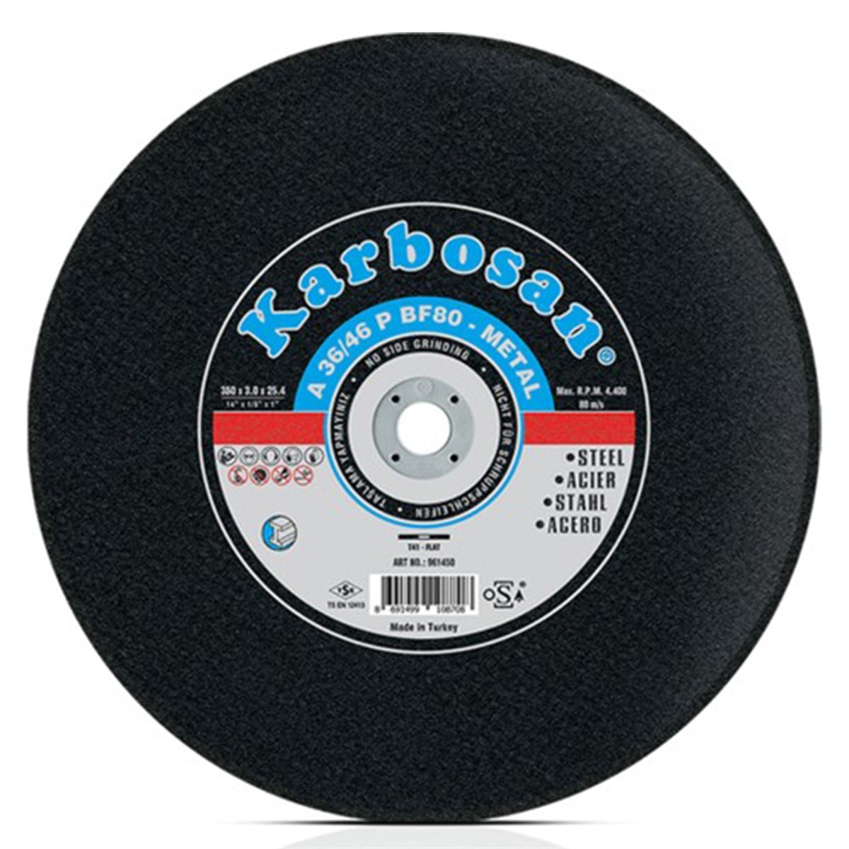 KARBOSAN 300*3*25,4 METAL KESME