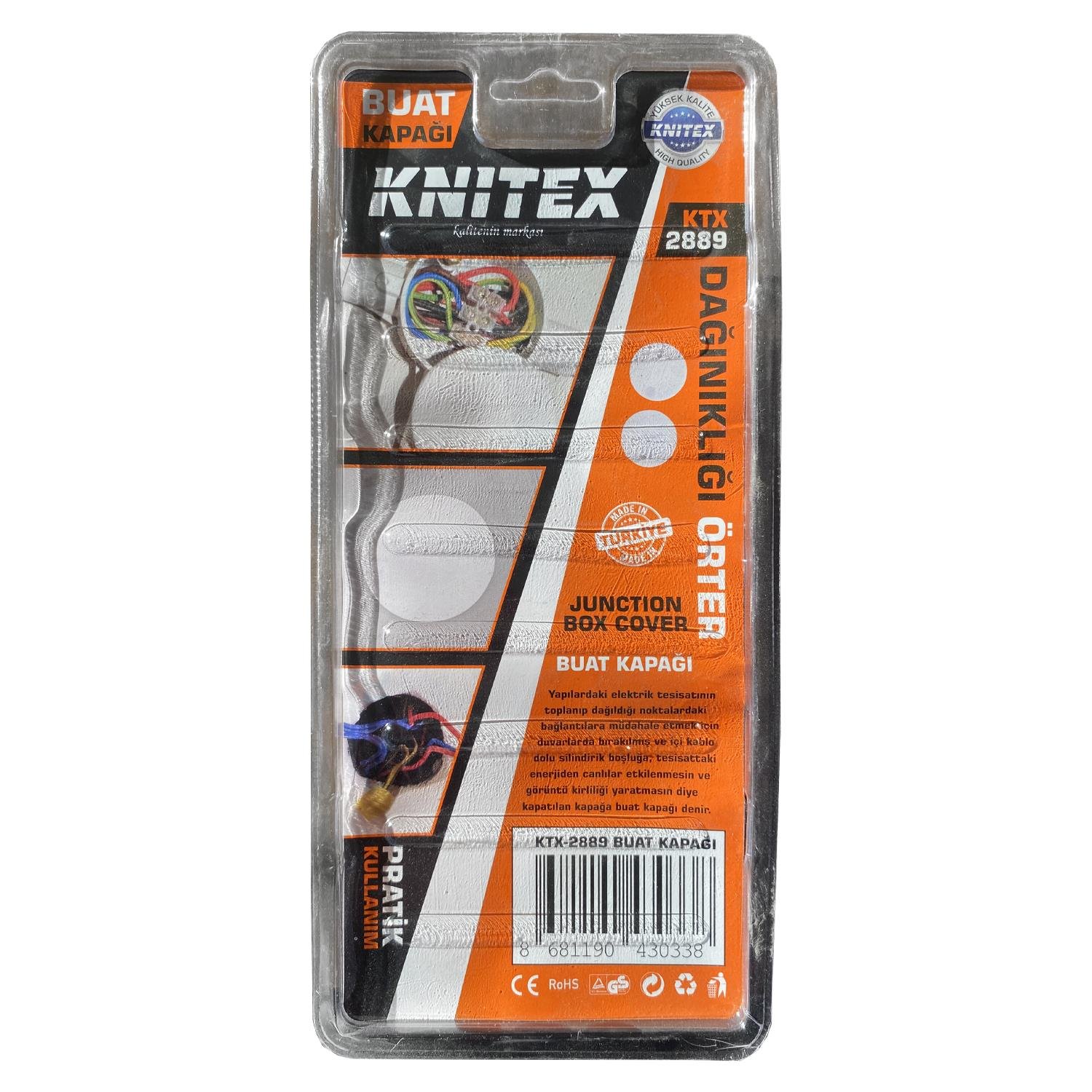 Knitex KTX-2889 Vakumlu Buvat Kapağı 4 Lü Pk