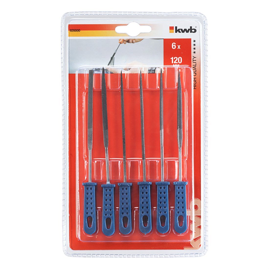 Kwb 120mm Eğe Seti 6 Parça - 49926000