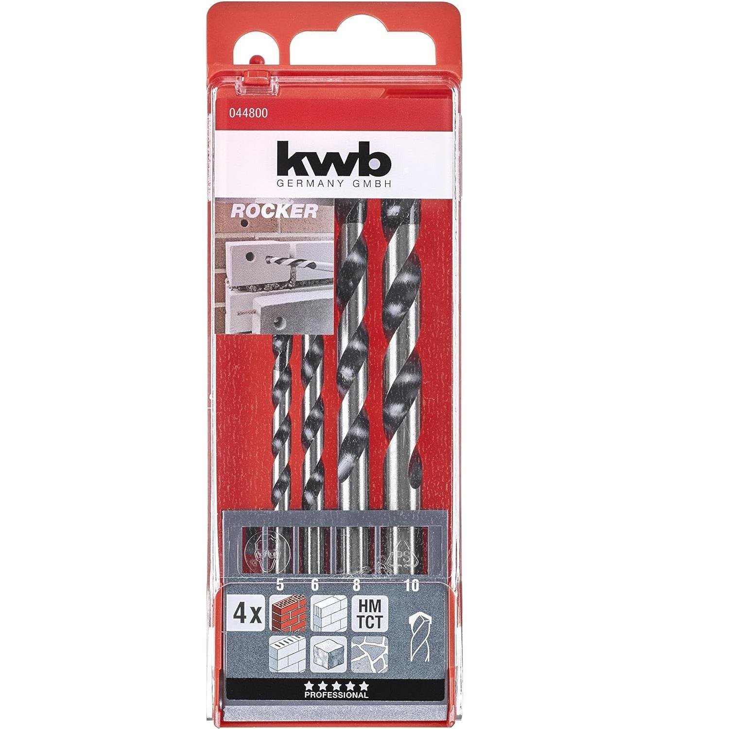 Kwb Beton Matkap Uç Seti 4 Prç 5-10mm - 49044800