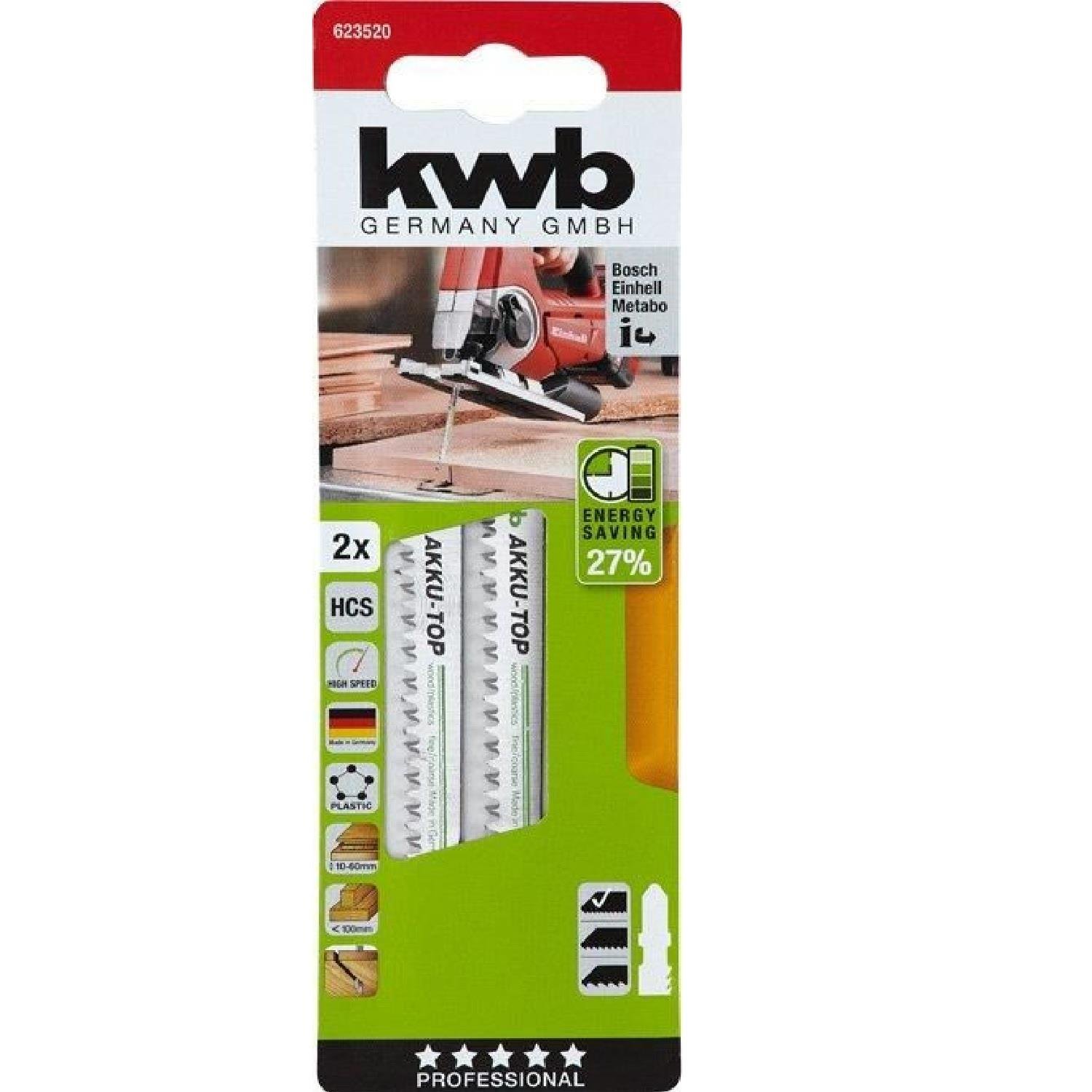 Kwb Dekupaj Testere Ağzı Ahşap 2'Li -49623520