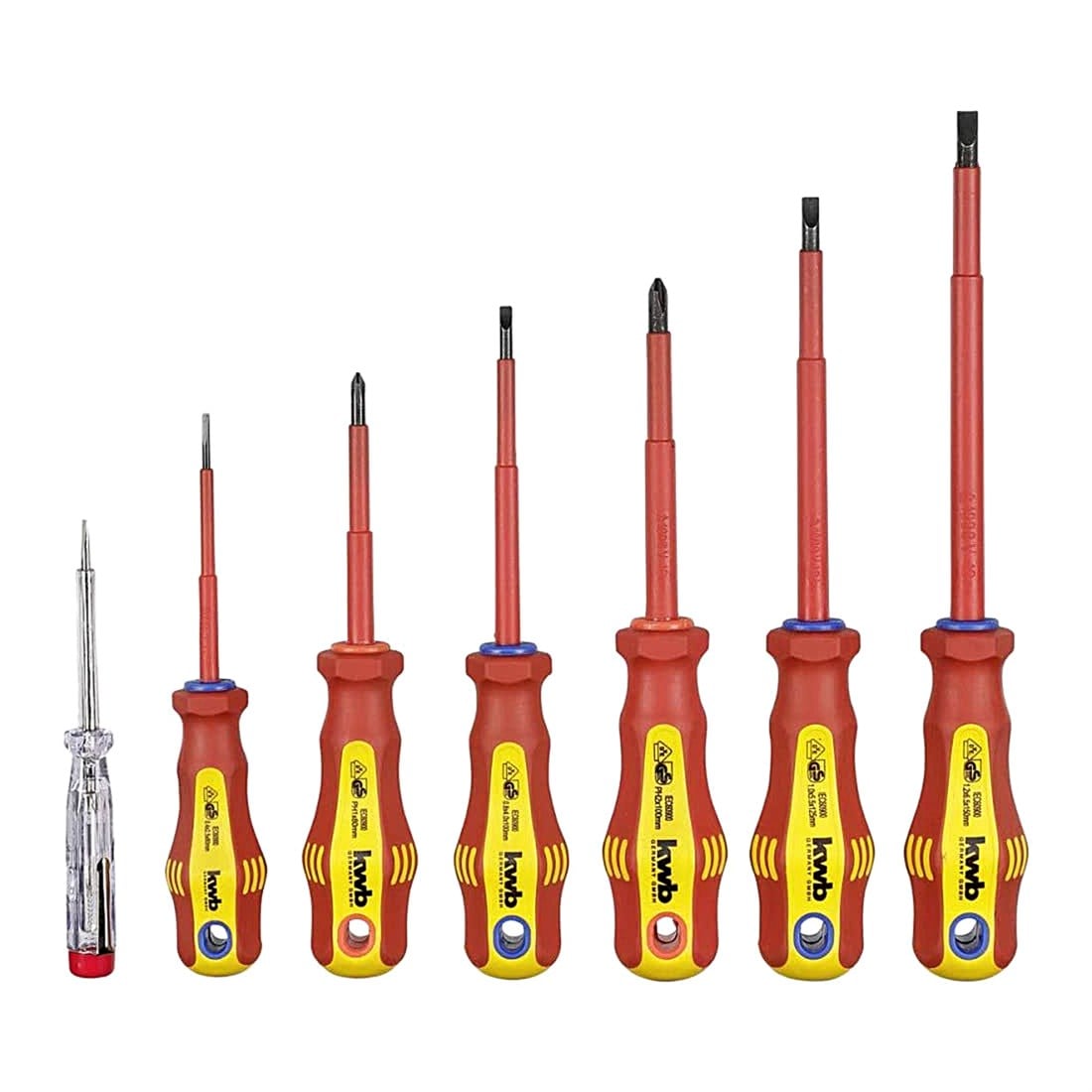 Kwb Elektrikçi İzoleli Tornavida Set 7 Parça - 49665307