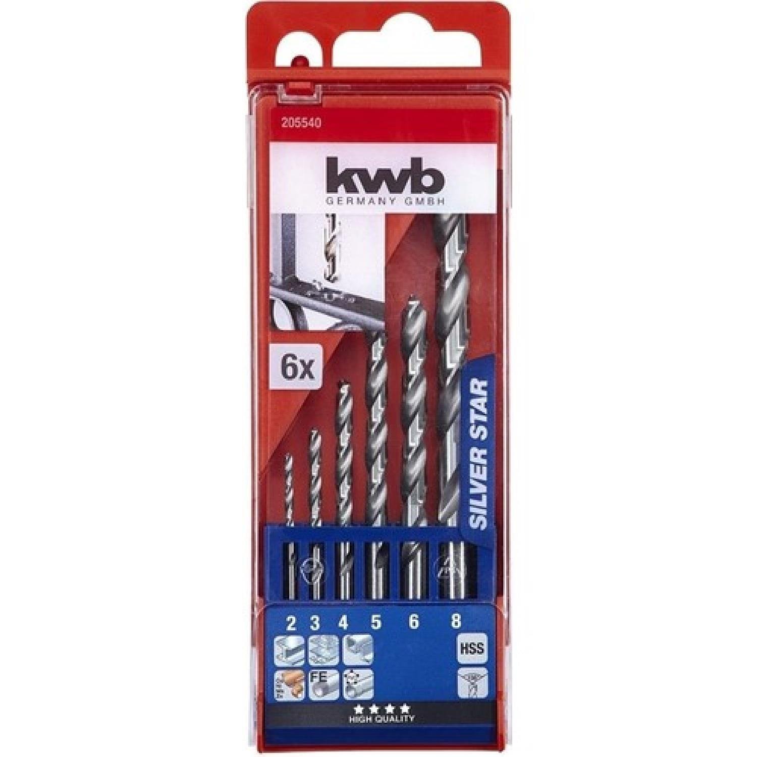 Kwb Metal Matkap Uç Seti 6 Prç - 49205540