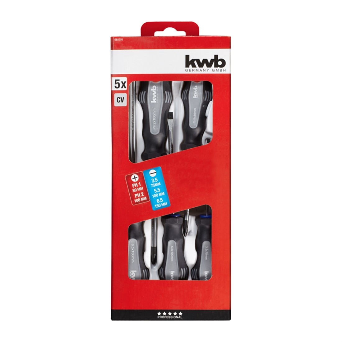 Kwb Tornavida Set 5 Parça - 49665205