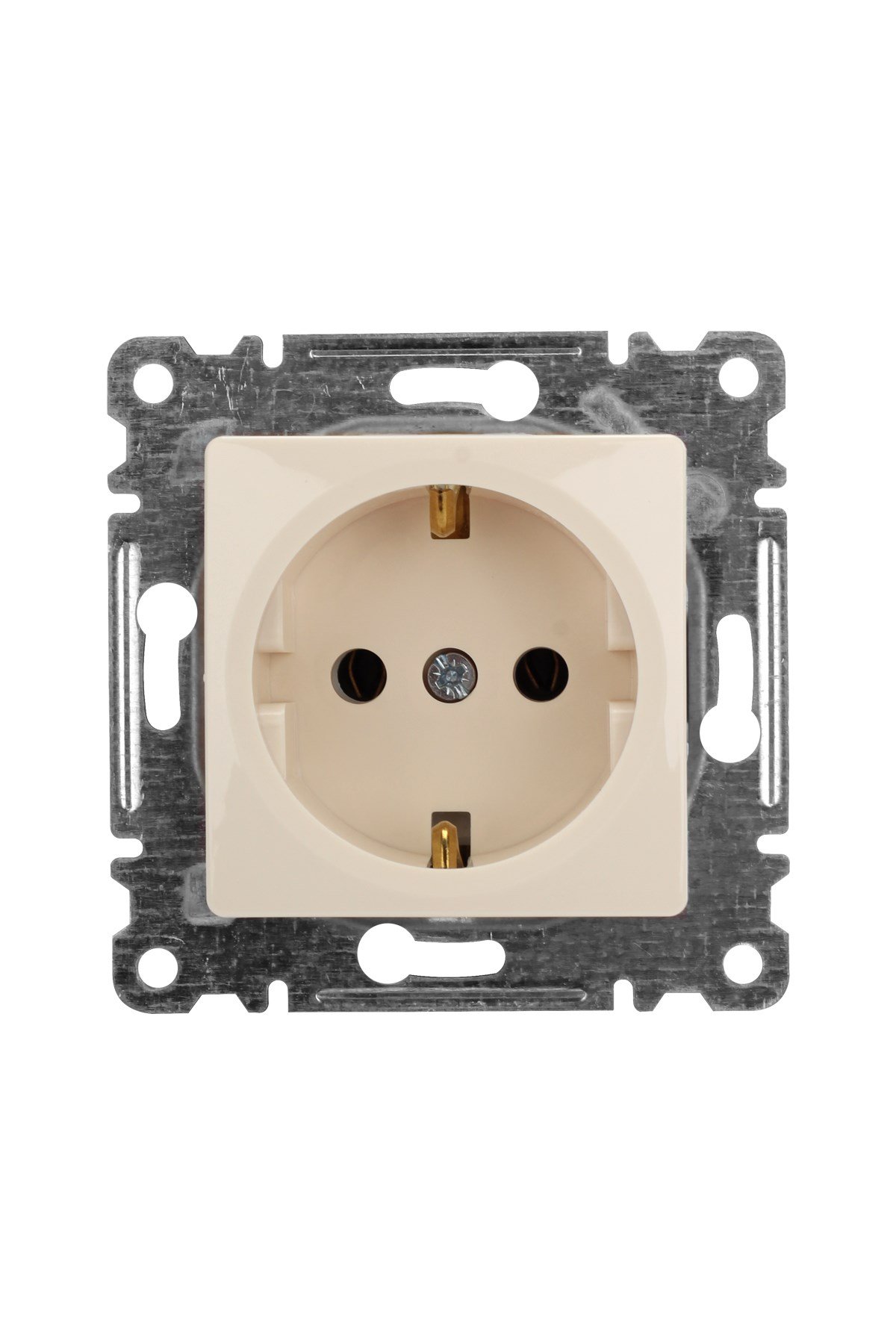 LİLLİUM KREM TOPRAKLI PRİZ MODÜL M30010028