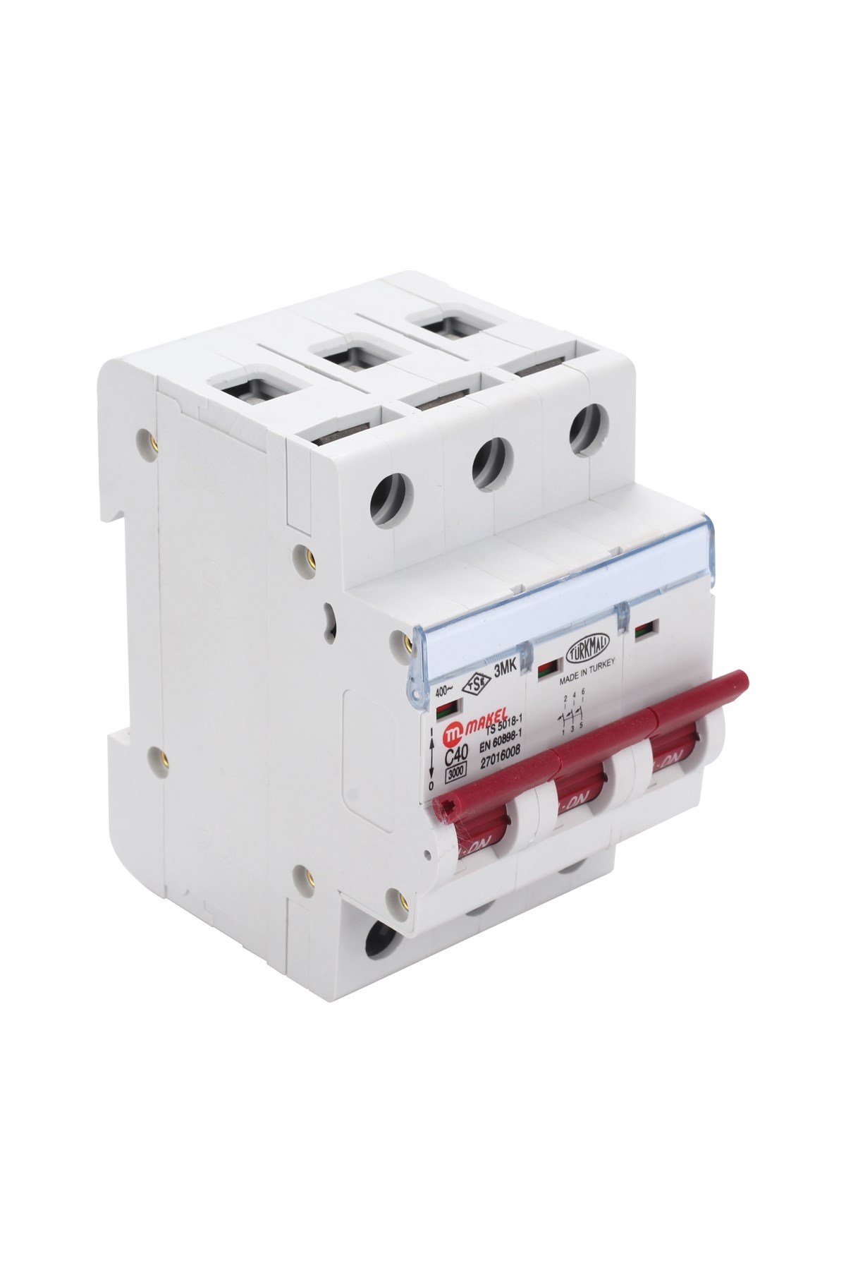 MAKEL 3X40A C TİPİ 3KA OTO. SİGORTA M27016008