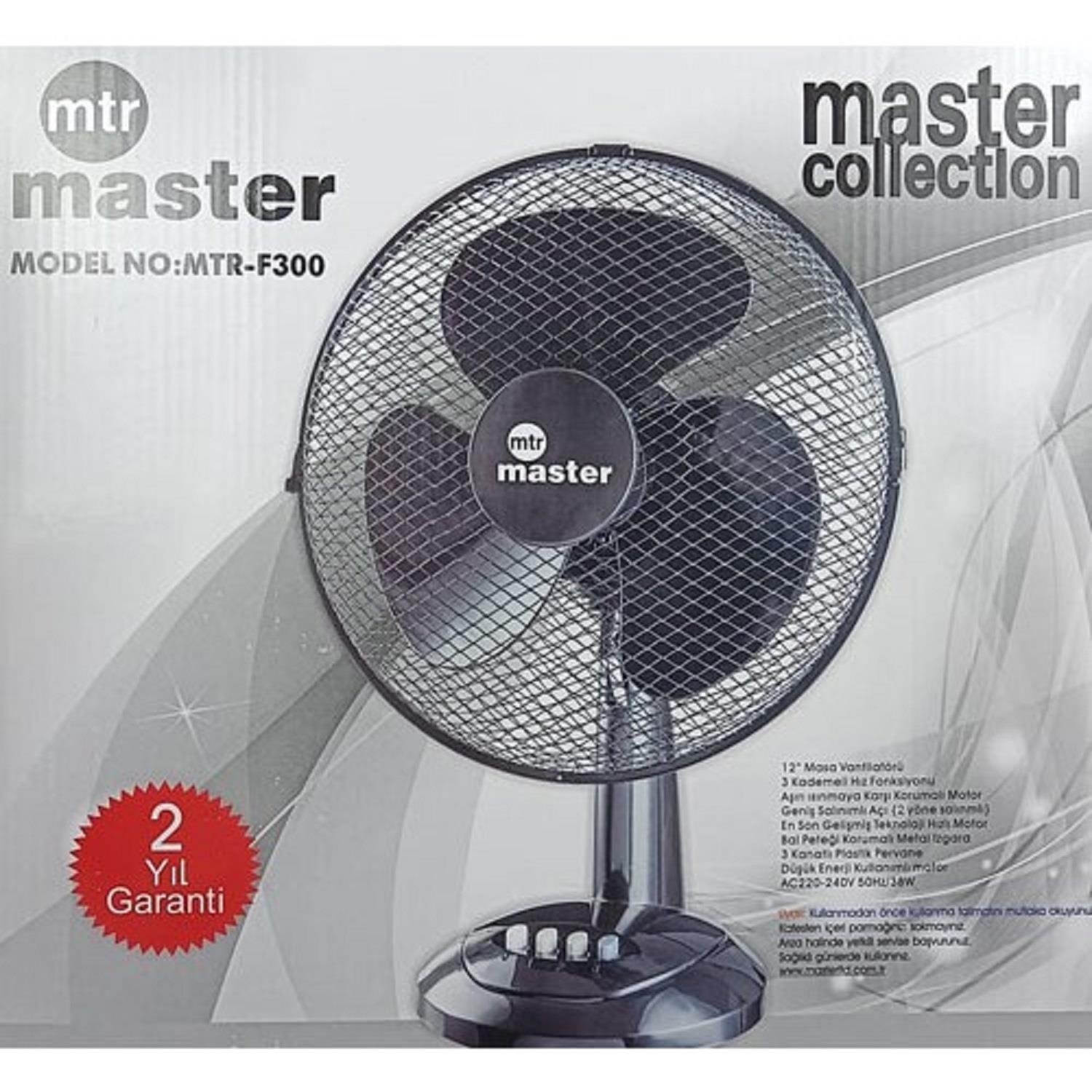 Master F300 Masa Vantilatörü 12inç - Elk-04152