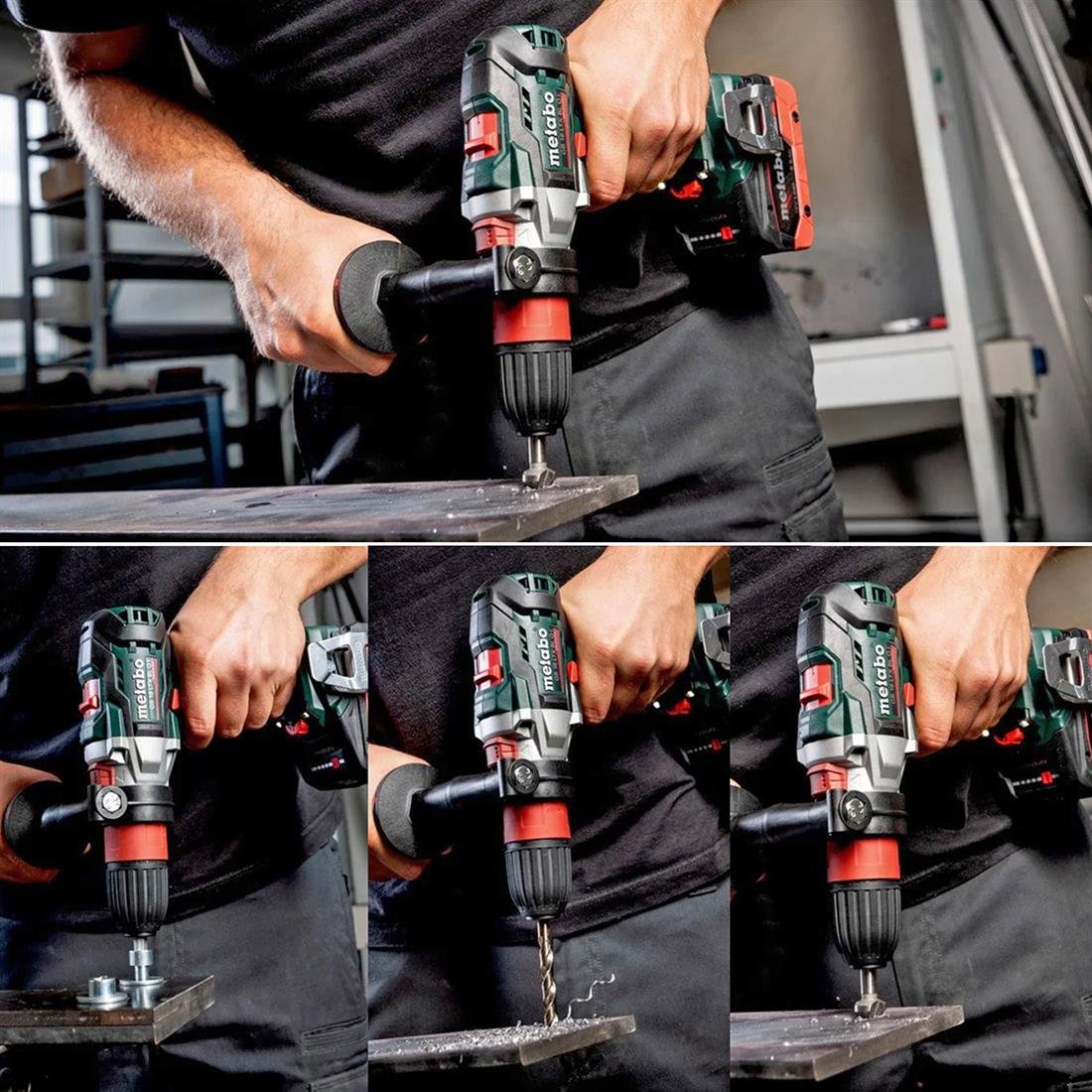 METABO GB 18 LTX BL QI/5.5 Şarjlı Kılavuz Çekme Matkabı 18 Volt