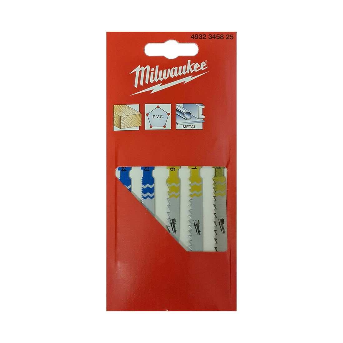 Milwaukee T-Shank Dekupaj Bıçağı Seti (5'li Set) T4932345825