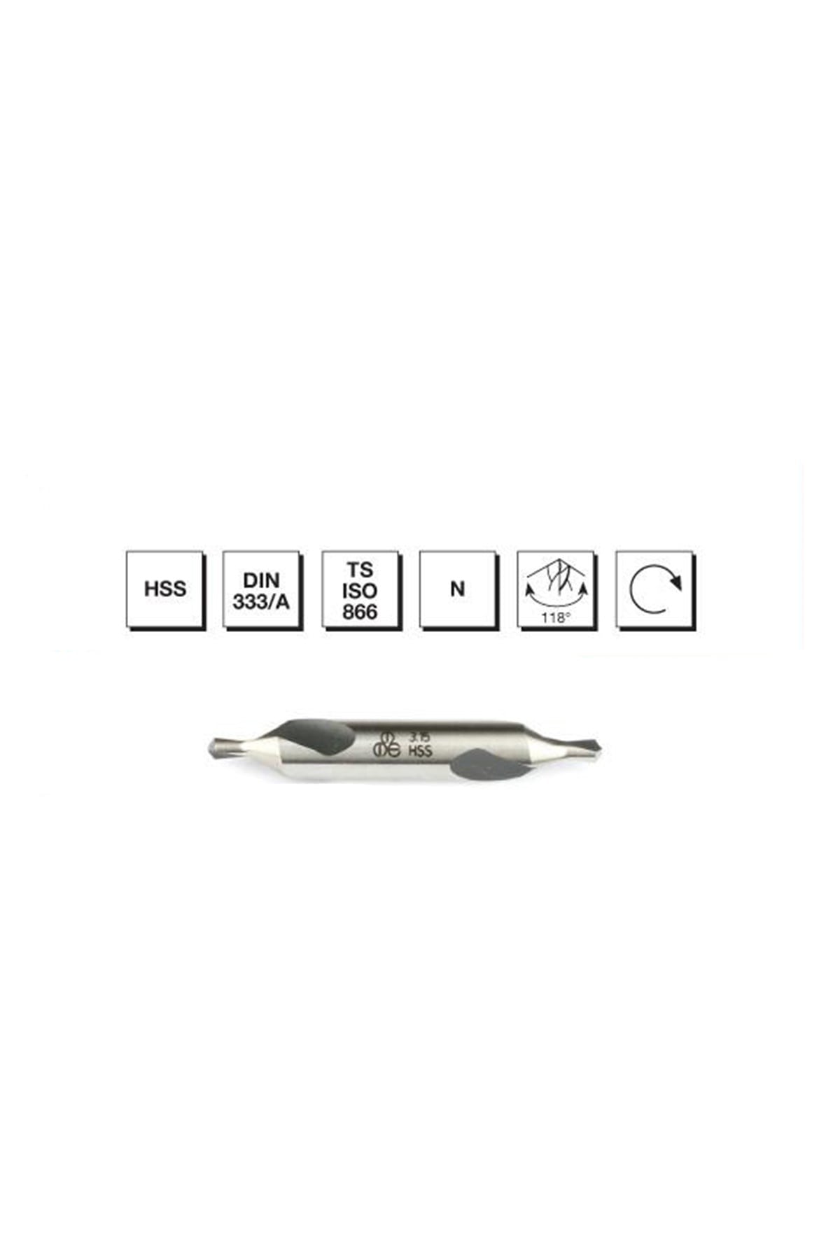 MTE 333/1 PUNTA MATKABI FORM A 4MM
