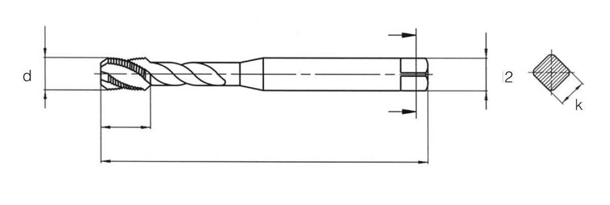 MTE KILAVUZ 371/C VİDALI HELİS M3