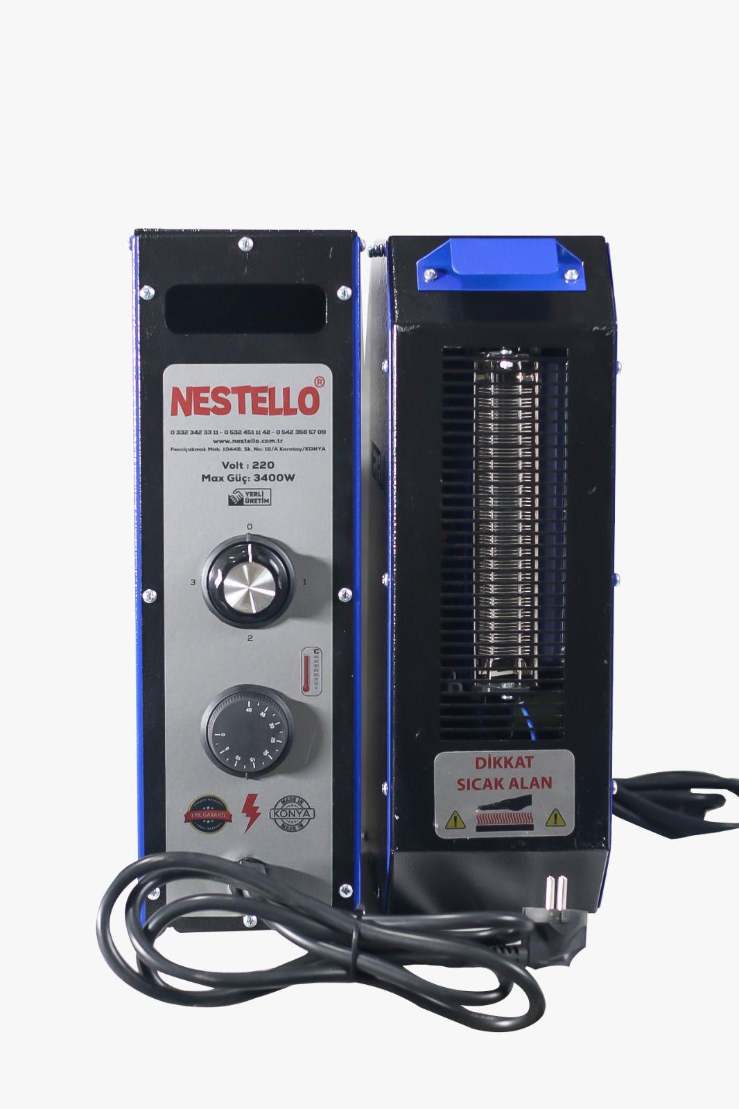 Nestello Mono Fanlı Isıtıcı 3400w