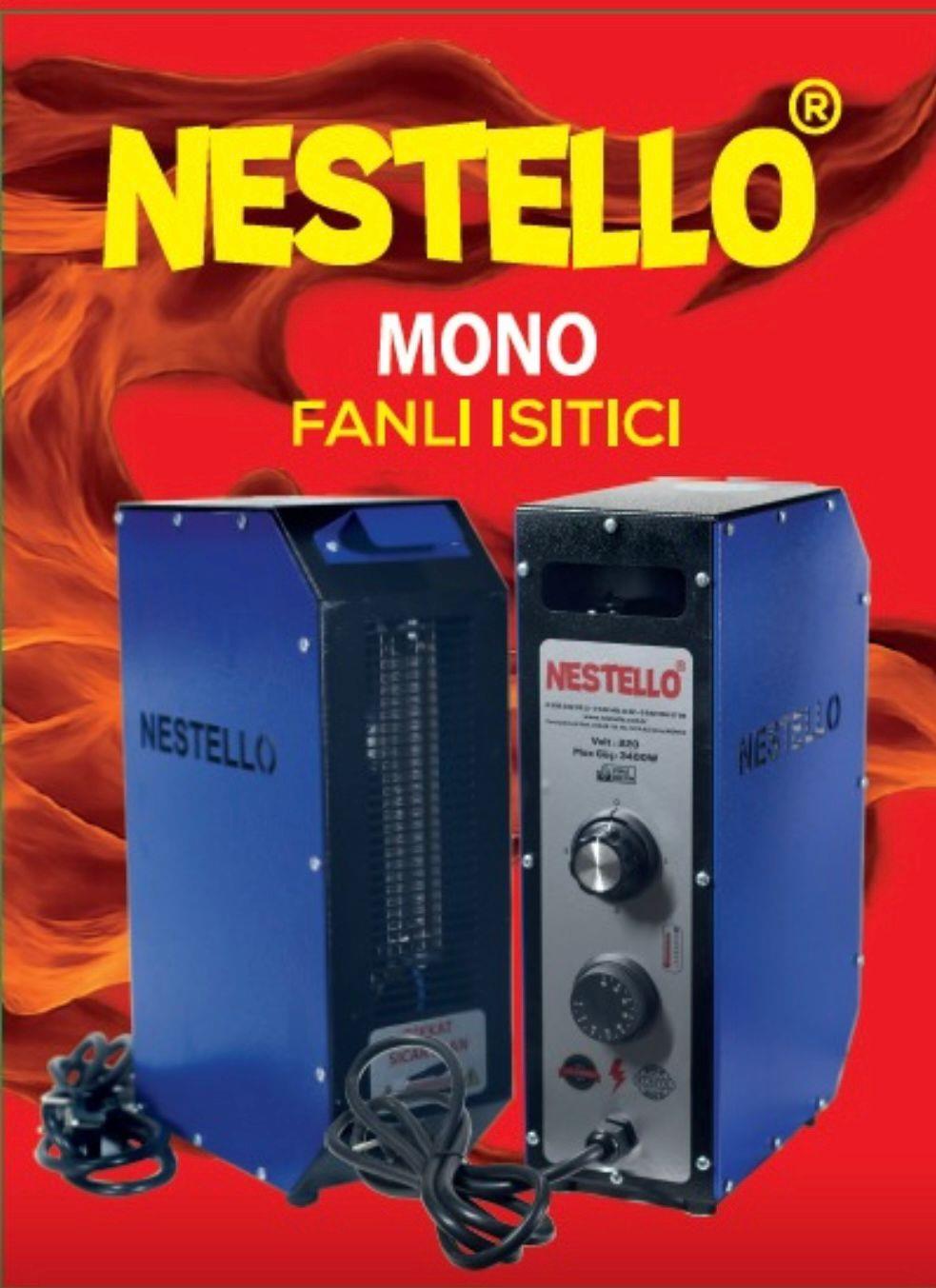 Nestello Mono Fanlı Isıtıcı 3400w