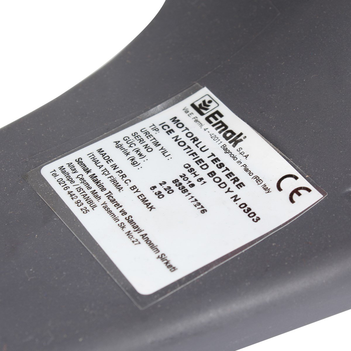OLEOMAC GSH 51 MOTORLU TESTERE 50319004E1T