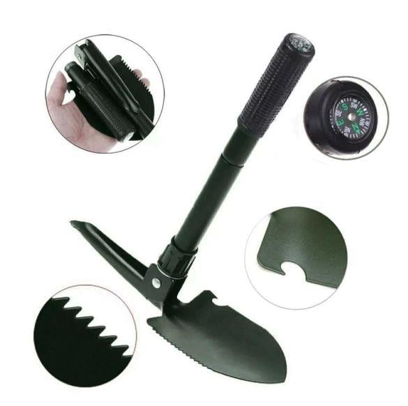 Orcamp OUT-4100 Katlanabilir Metal Kürek Seti - OR-OUT-4100