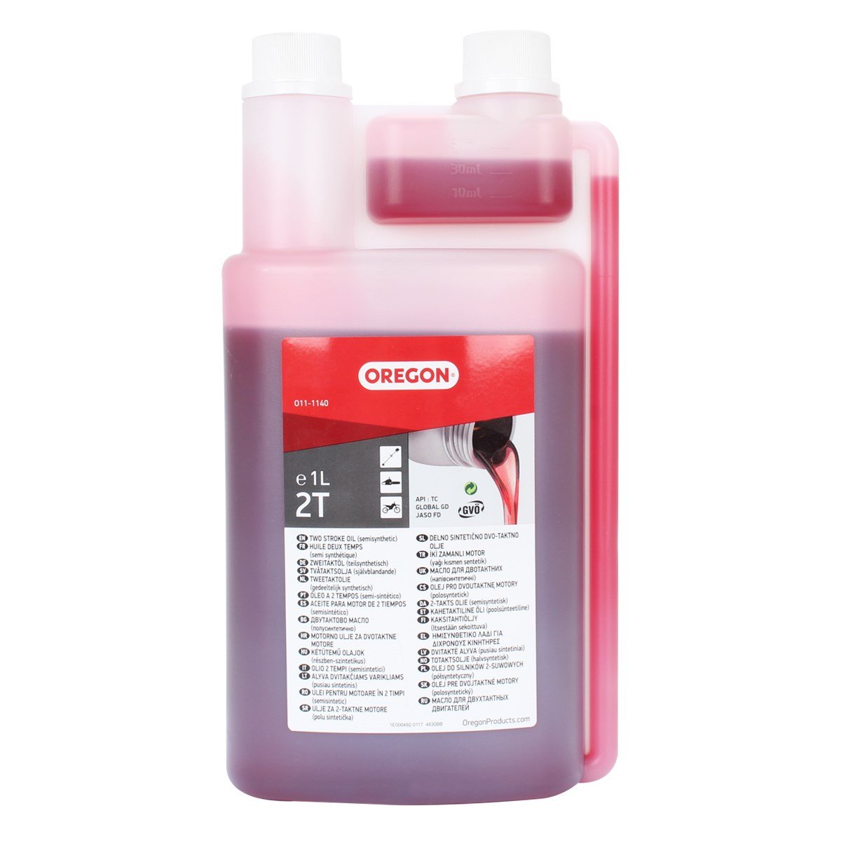 OREGON YAĞ İKİ ZAMANLI MOTOR ÖLÇEKLİ 1LT 011-1140