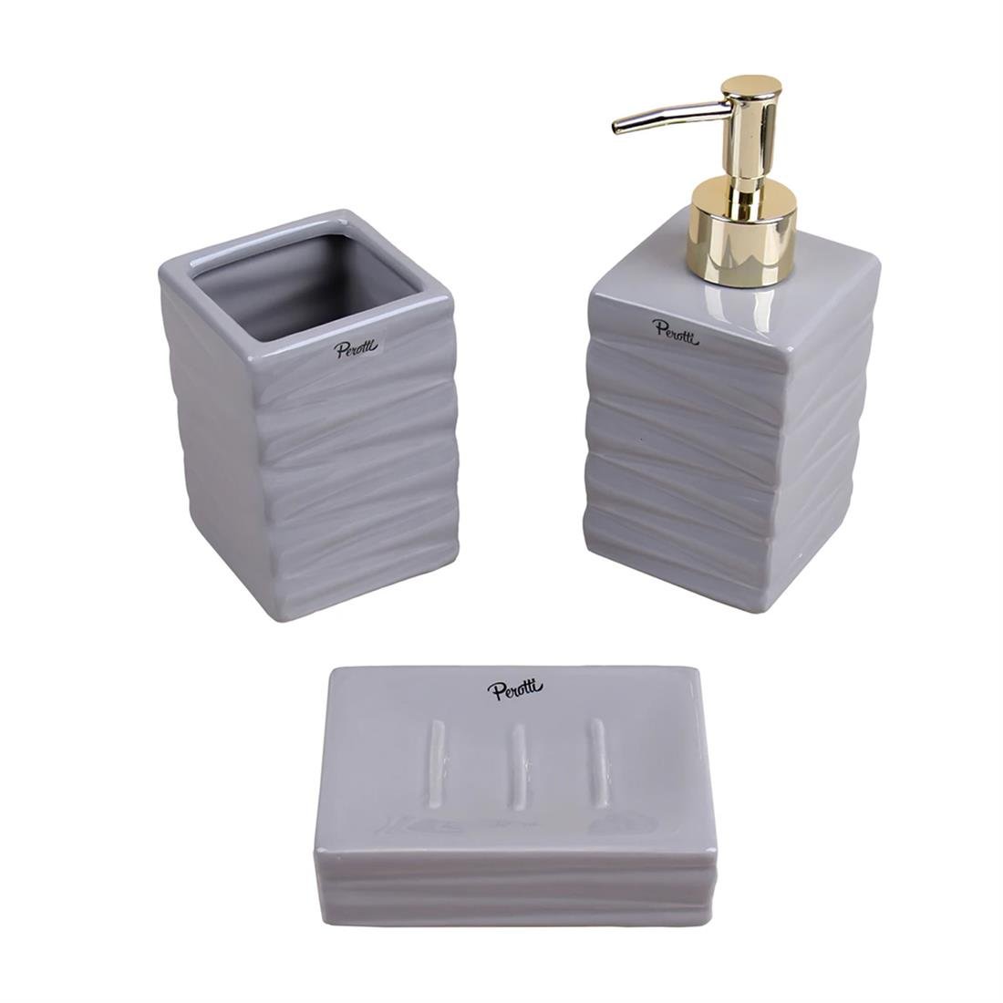 Perotti Leo 3 Parça Banyo Takımı - Zücc63960